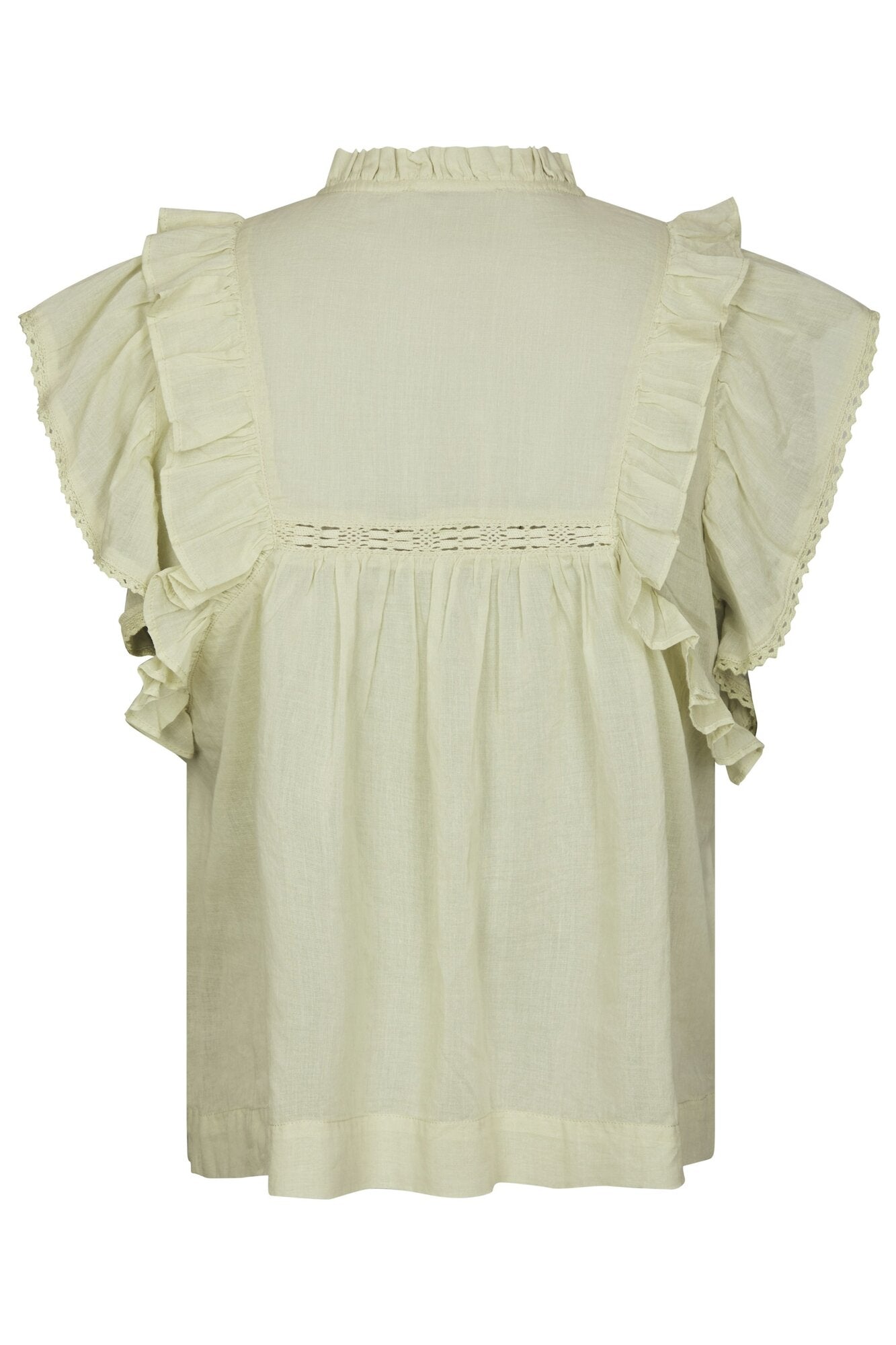 Jayla S Voile top - Pistachio
