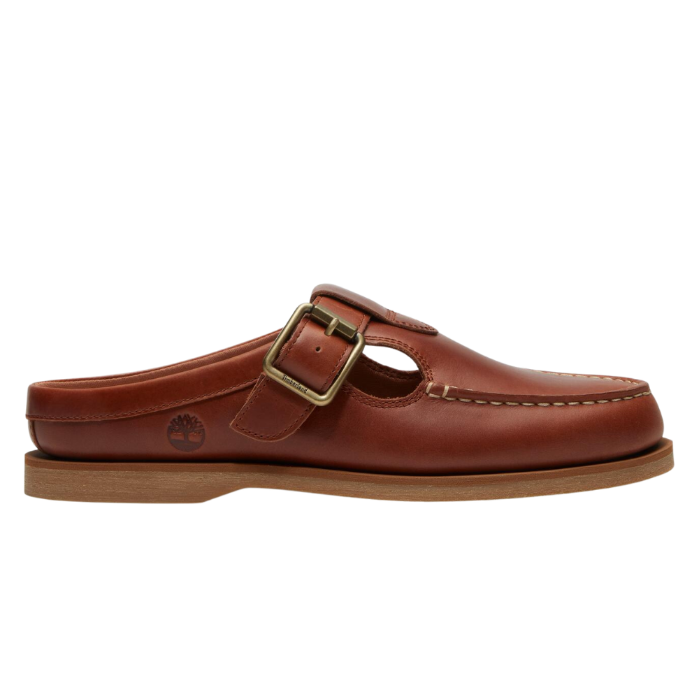 Classic Boat clogs - Rust Full Grain