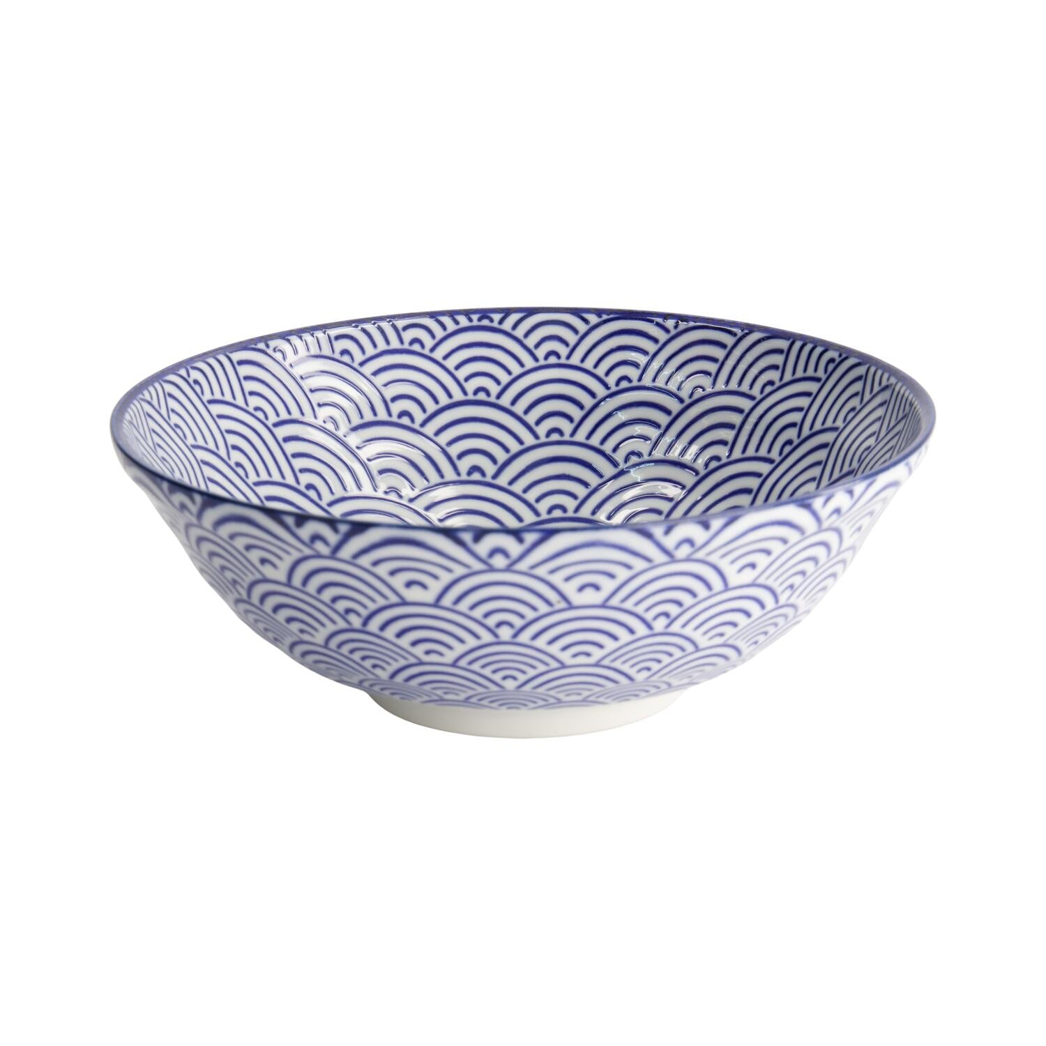 Wave Nippon ramenskål - Ø21 cm
