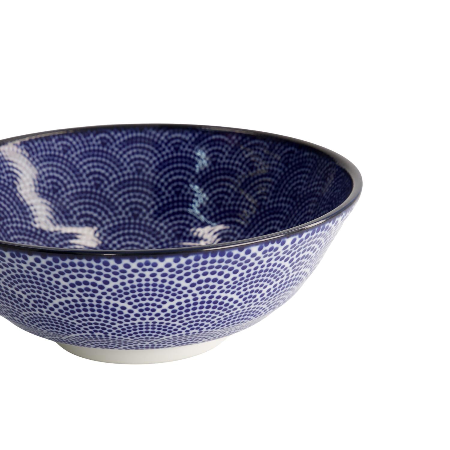 Dots Nippon ramenskål - Ø21 cm