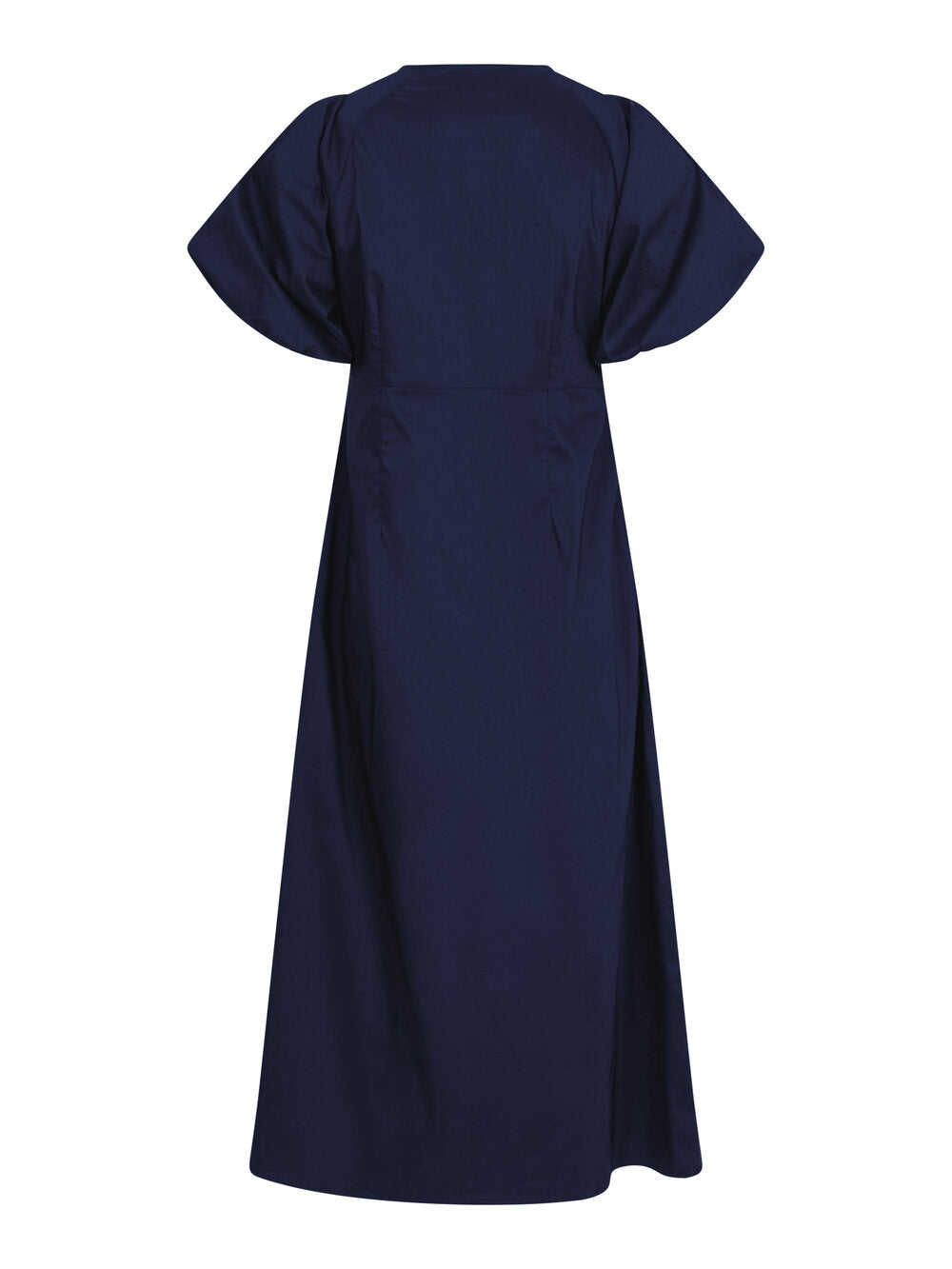 Illana Poplin kjole - Navy