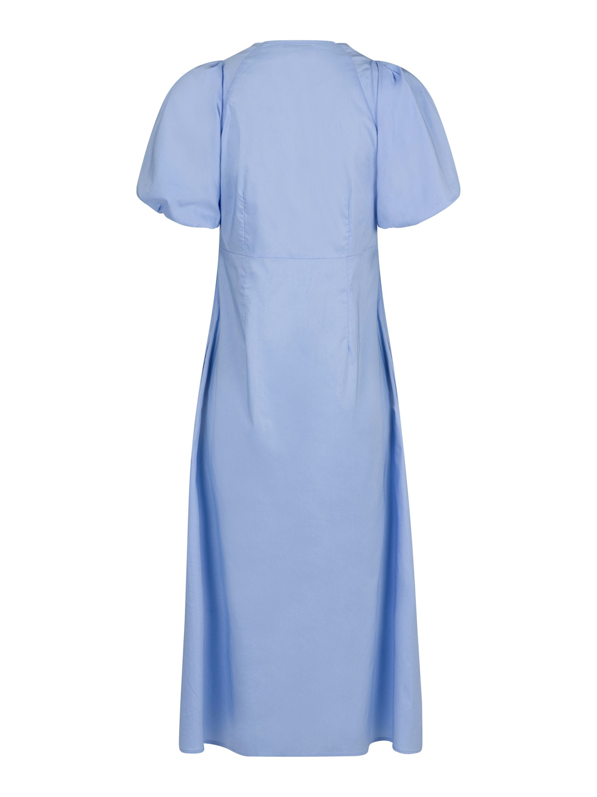 Illana Poplin kjole - Sky Blue