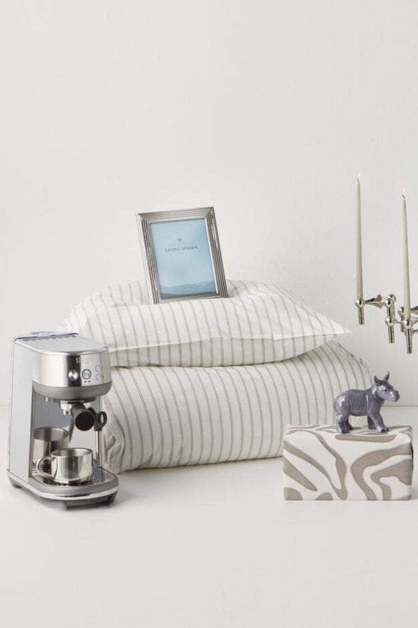 Bernadotte billedramme, rustfri stål - 13x18 cm.