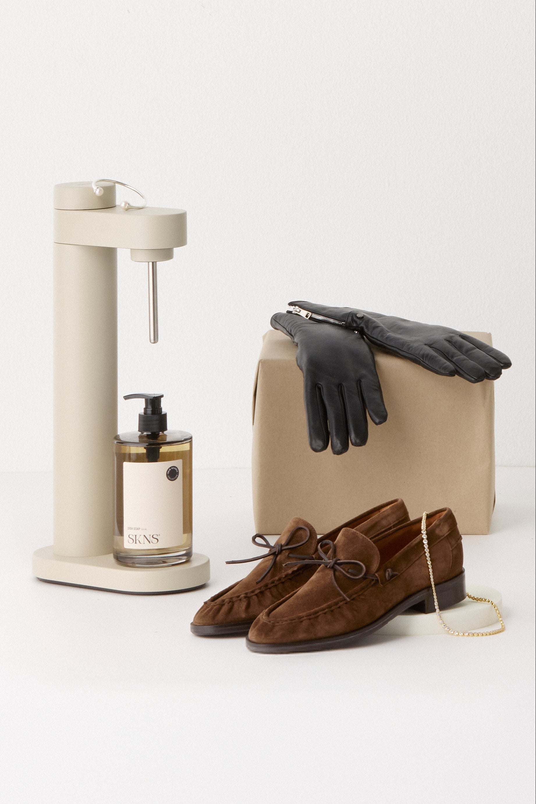 A9031 loafers med sløjfe - T. moro 1602 suede 556