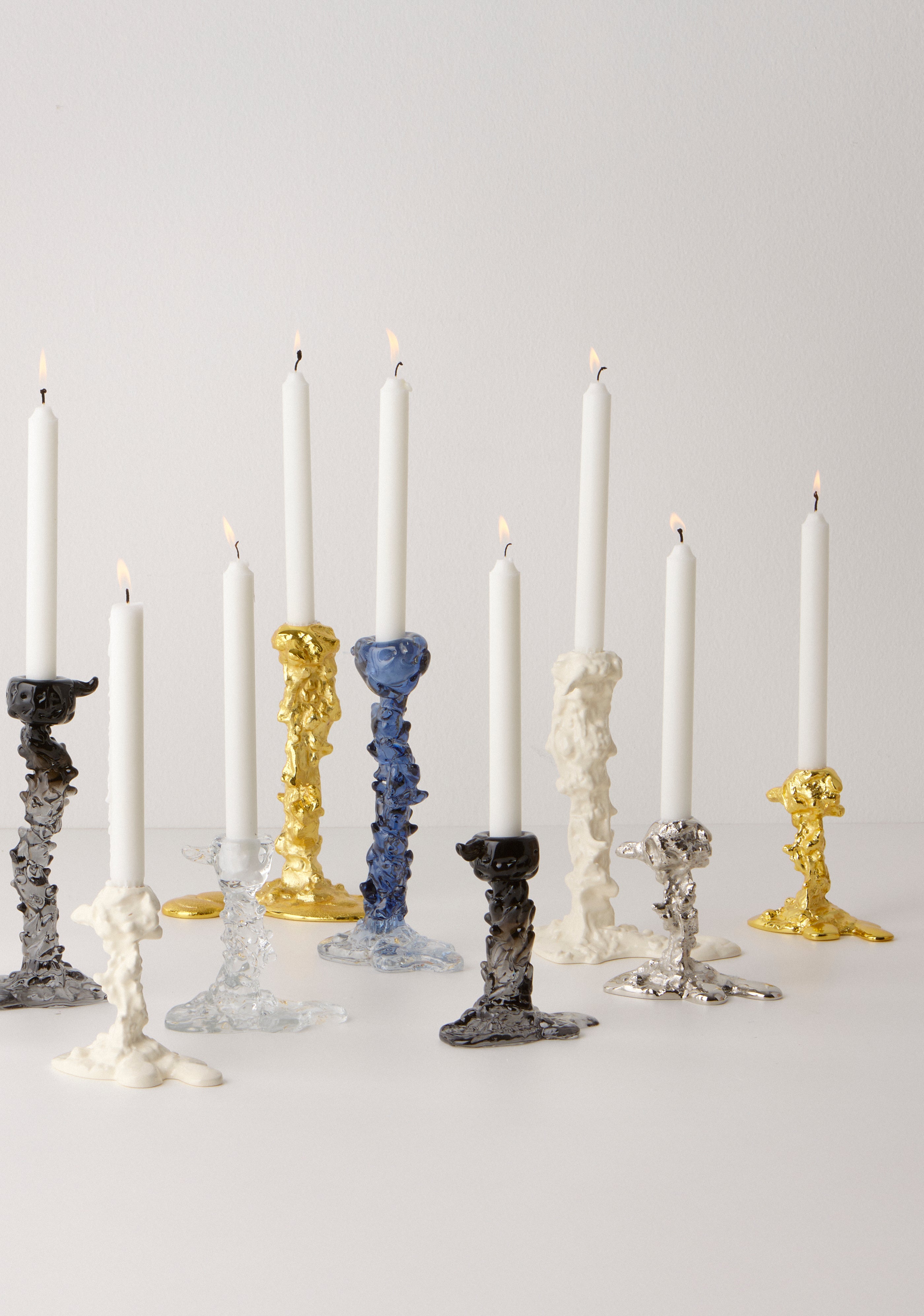 Drip lysestage, S - glas