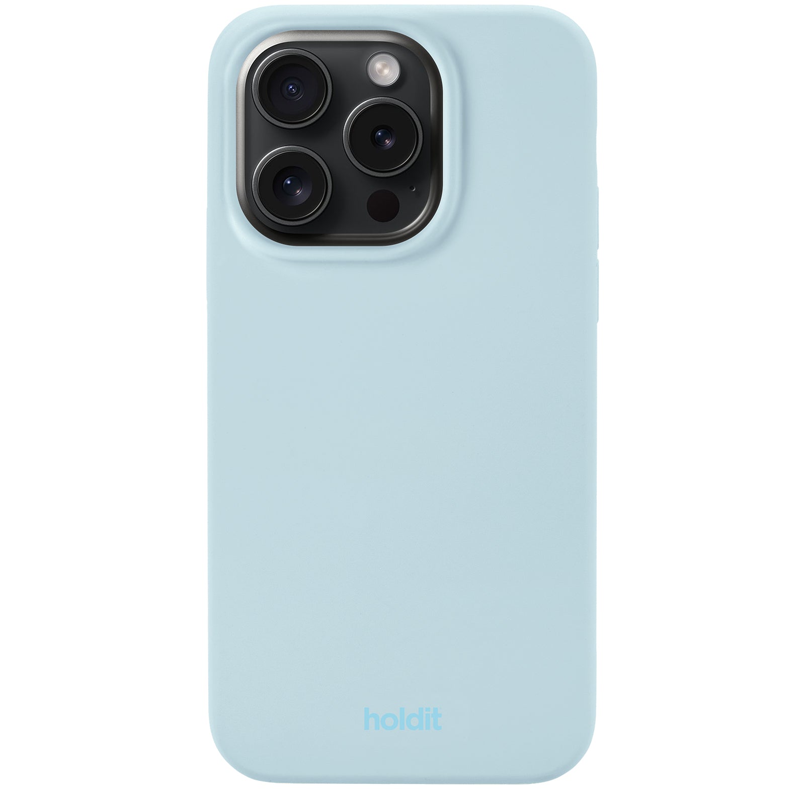 Silicone iPhone cover - Mineral Blue