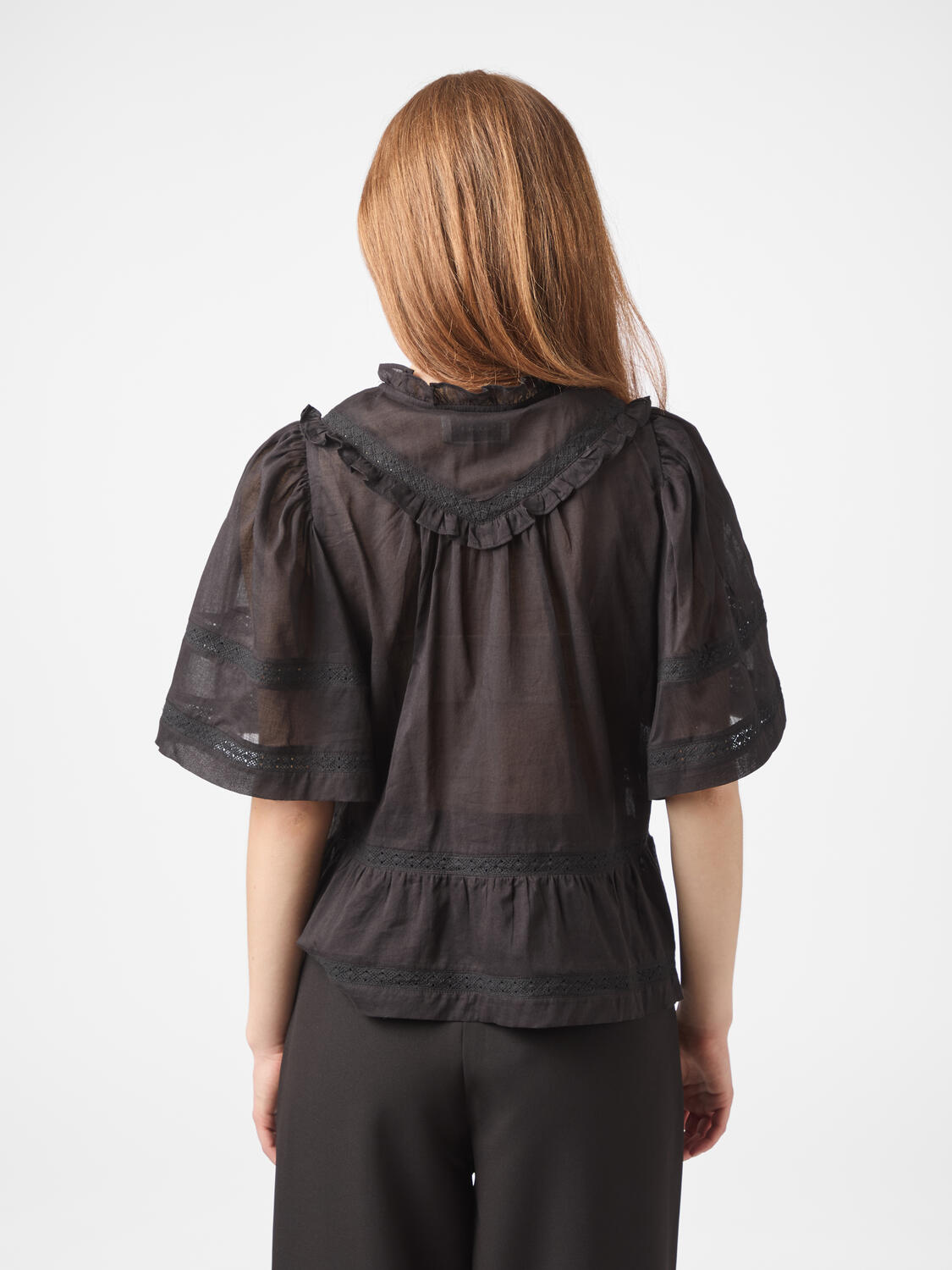 Evienne S Voile top - sort