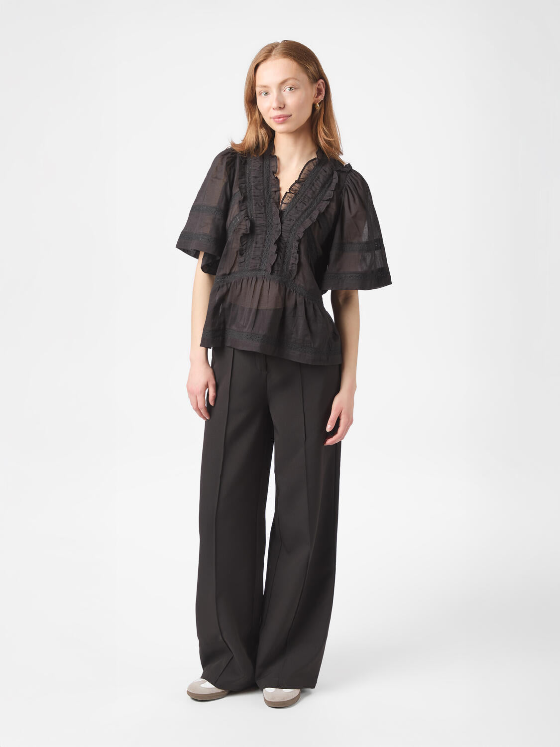 Evienne S Voile top - sort