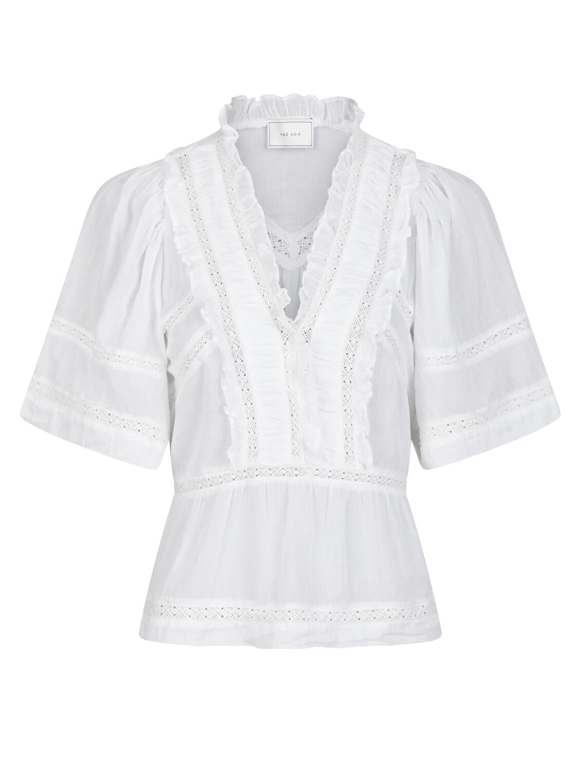 Evienne S Voile top - hvid