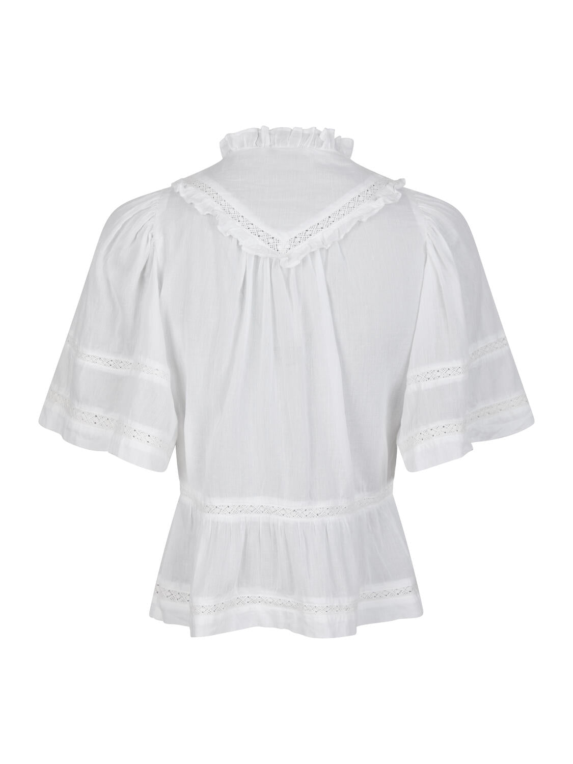 Evienne S Voile top - hvid