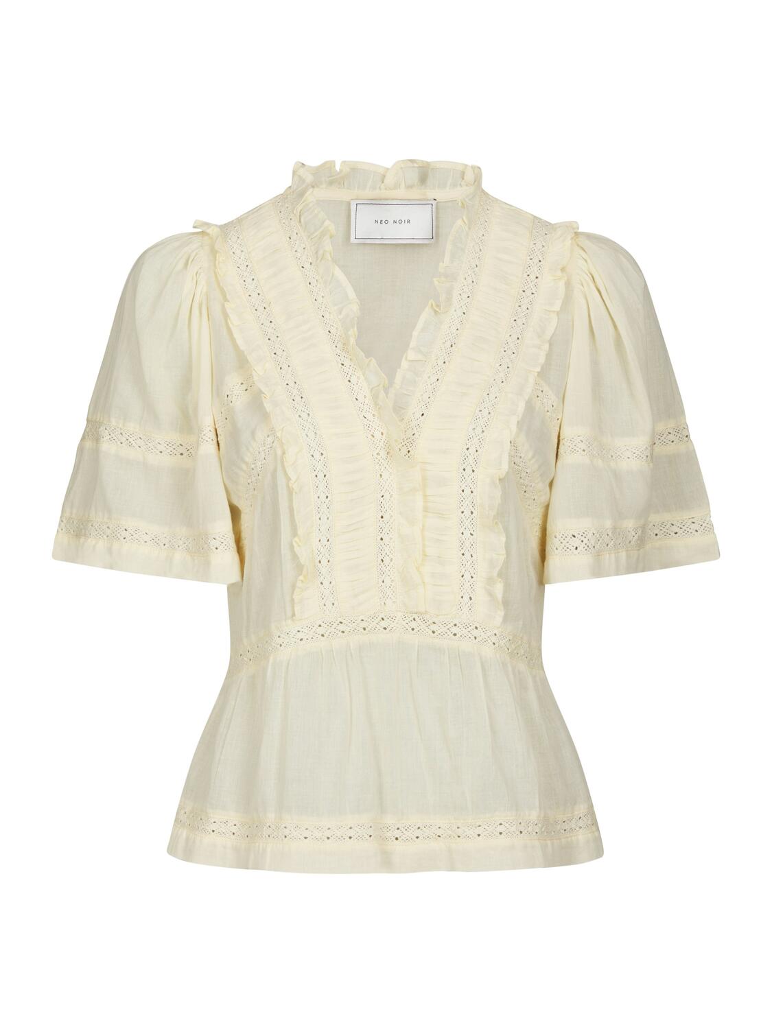 Evienne S Voile top - Butter Yellow