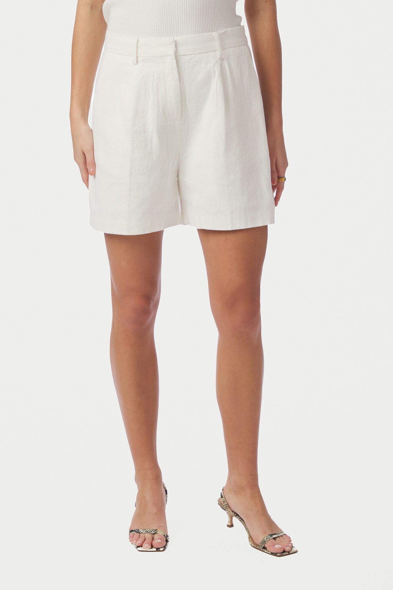 Sega Ramie shorts - Off White