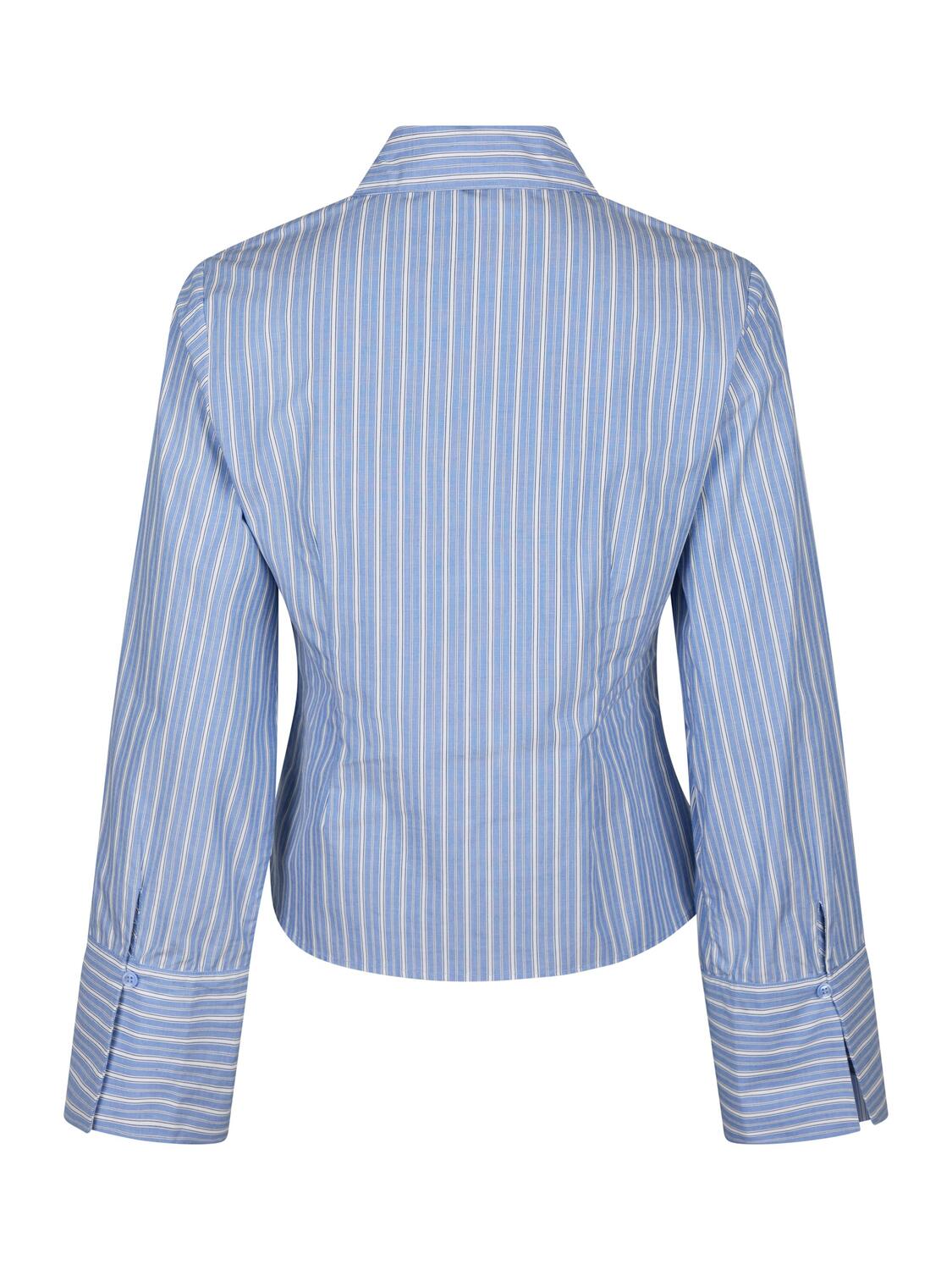 Rosa Stripe skjorte - blå