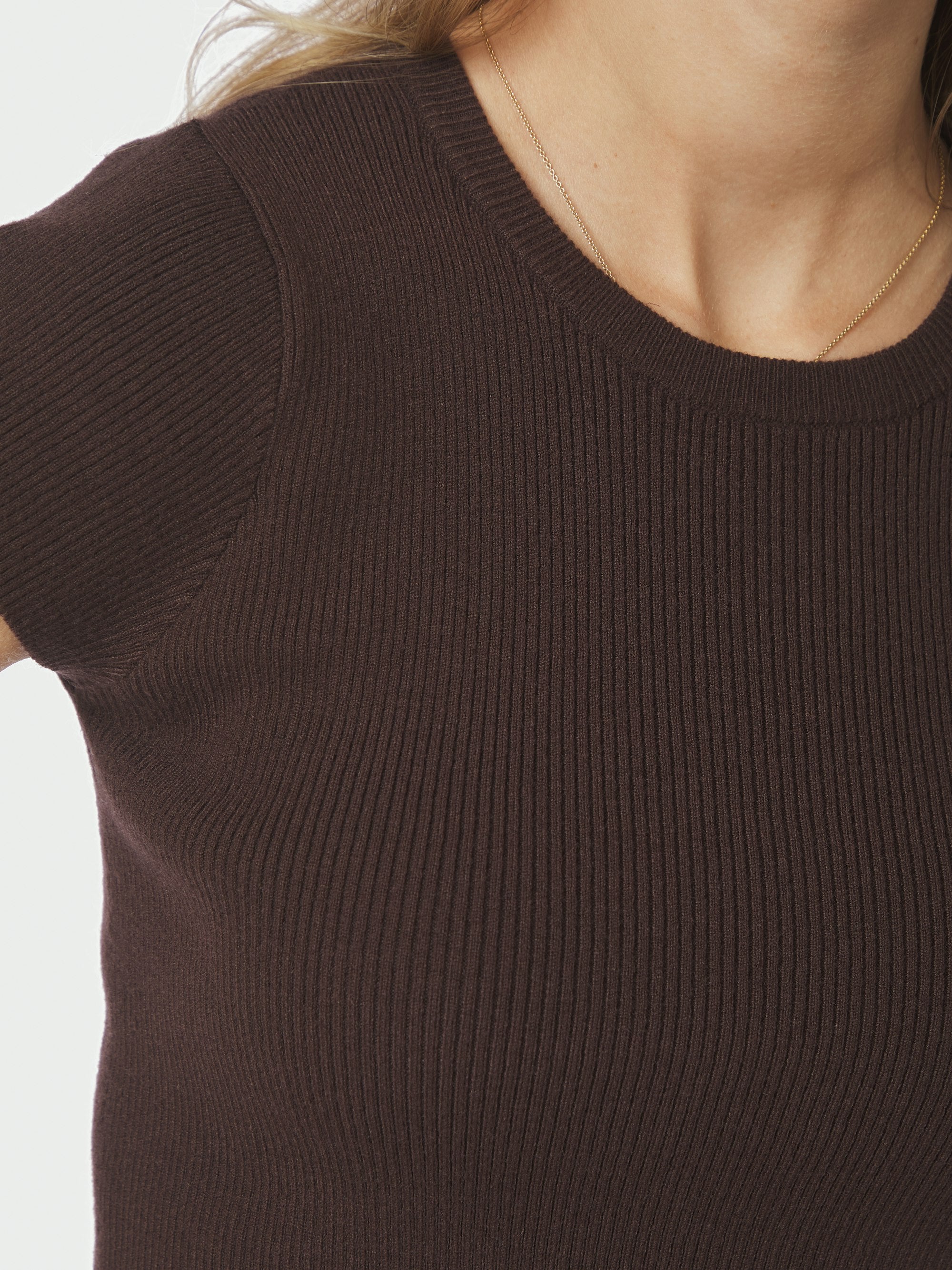 Tirra Knit t-shirt - brun