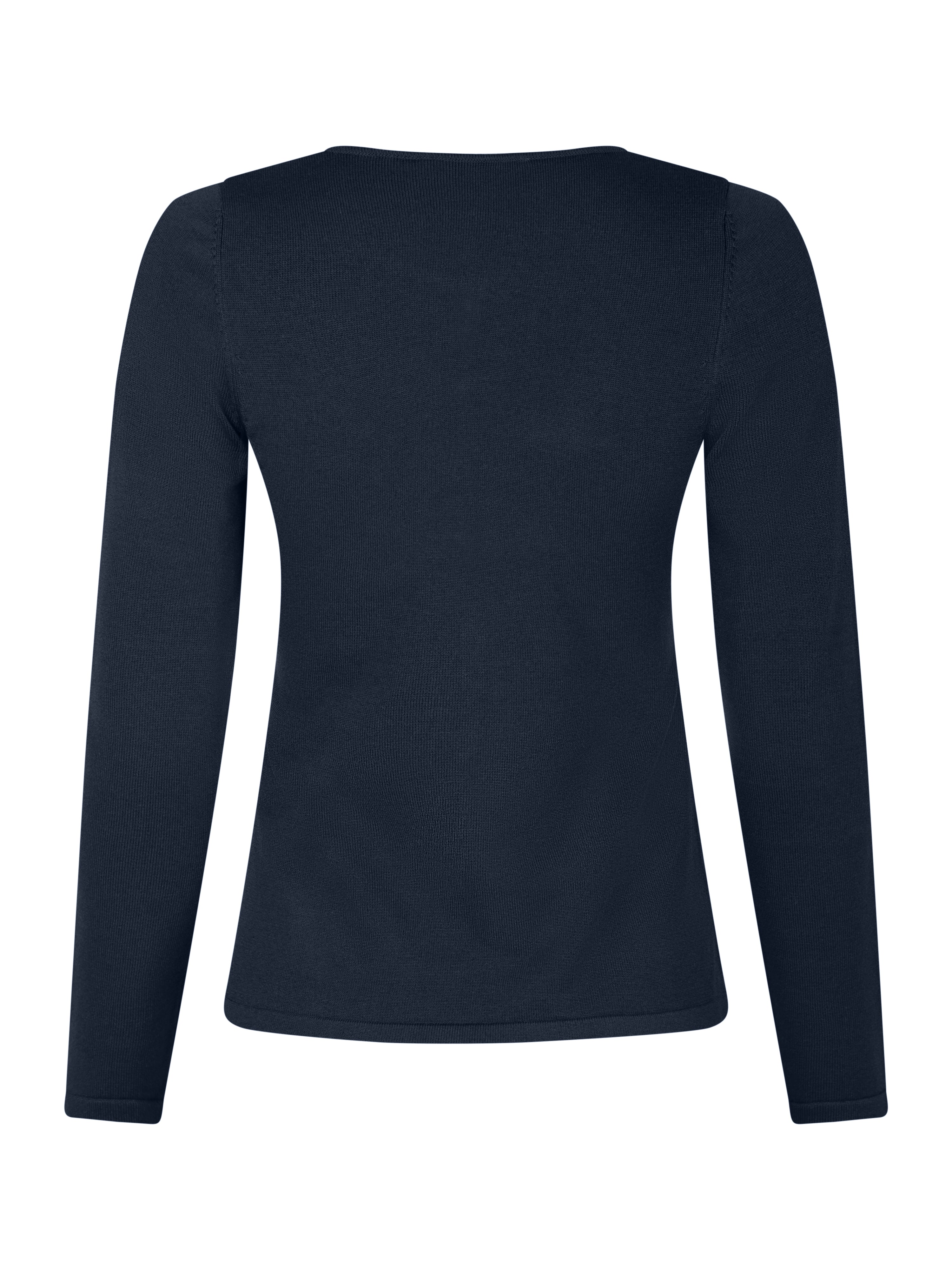 Teller strik bluse - Dark Navy