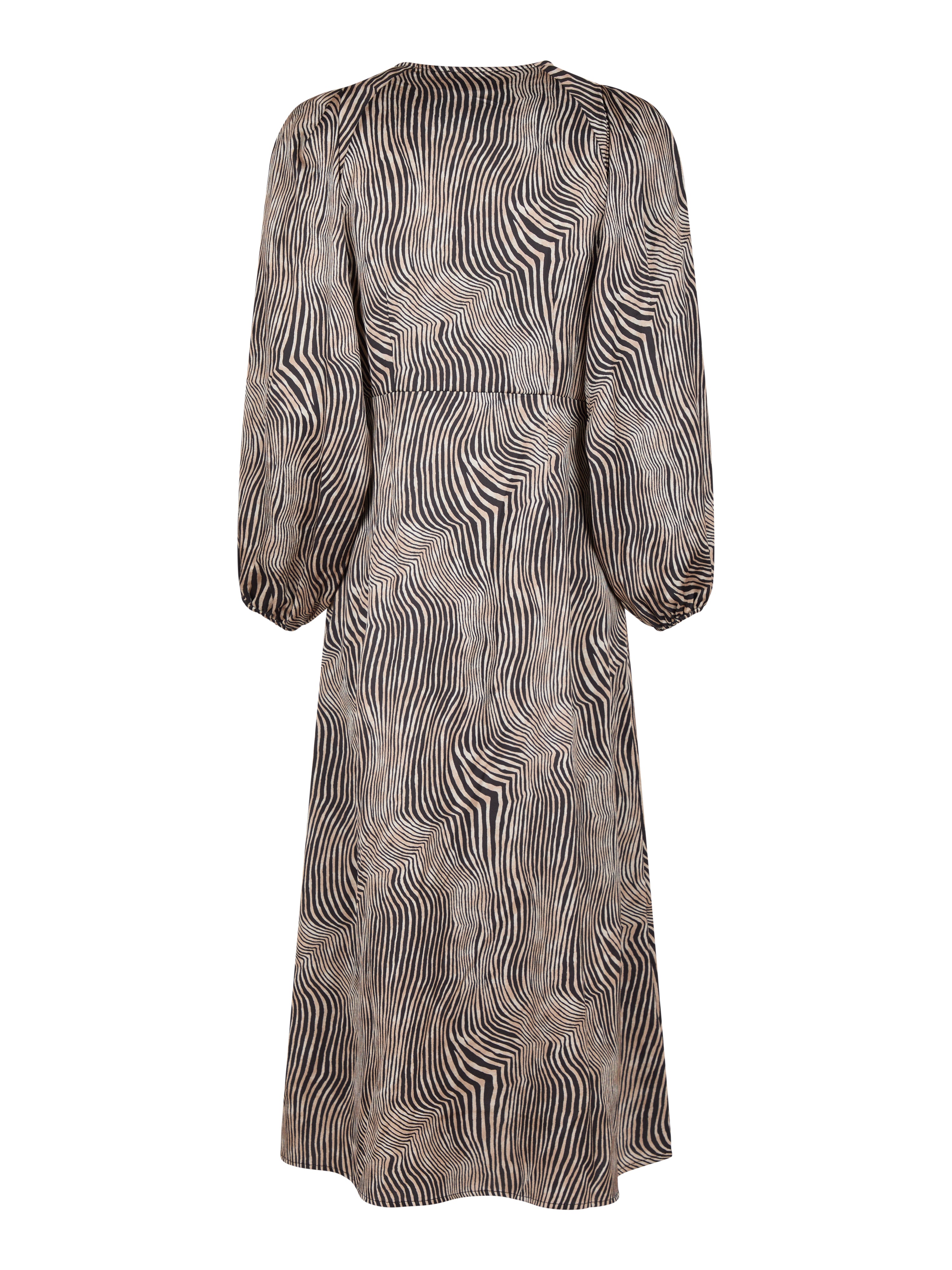 Isobel Floating Wave kjole - Dark Sand