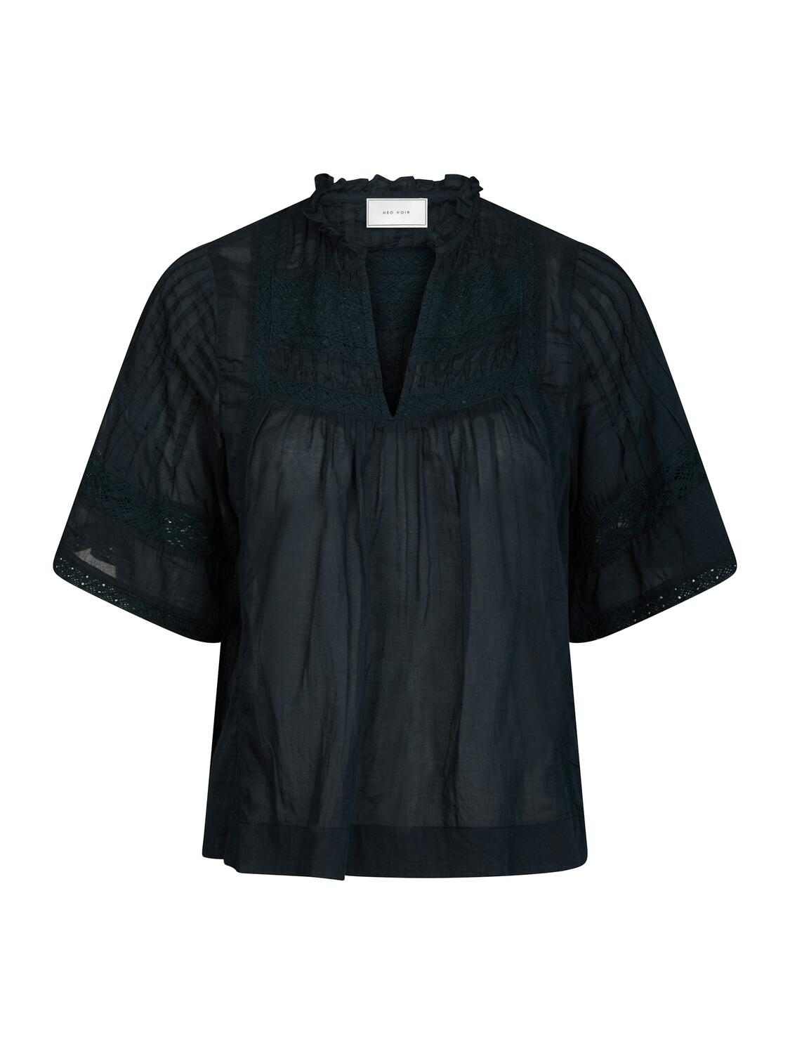 Siama S Voile top - Navy