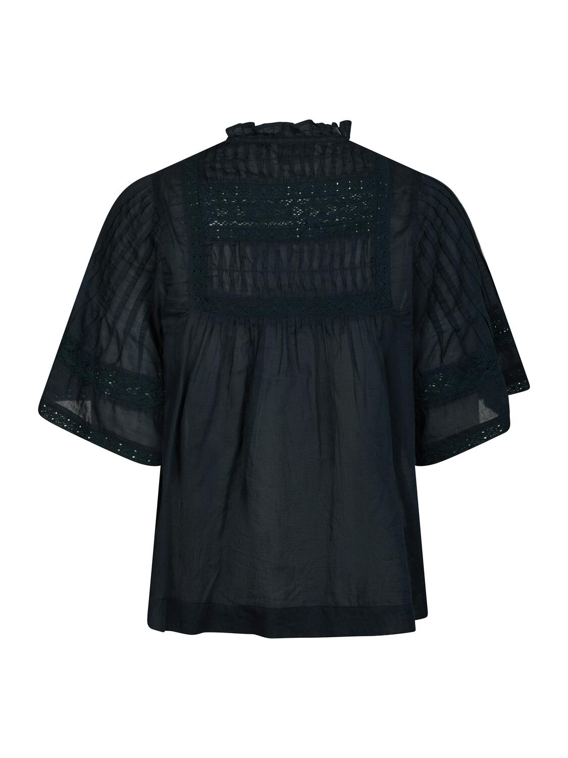 Siama S Voile top - Navy