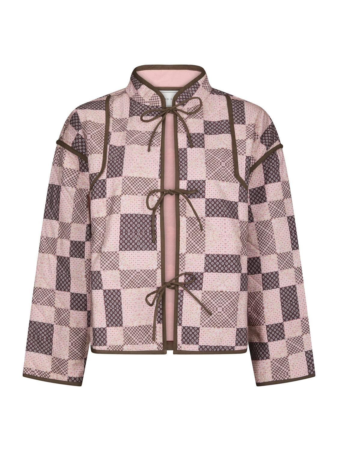 Calah Square Mix jakke - rosa