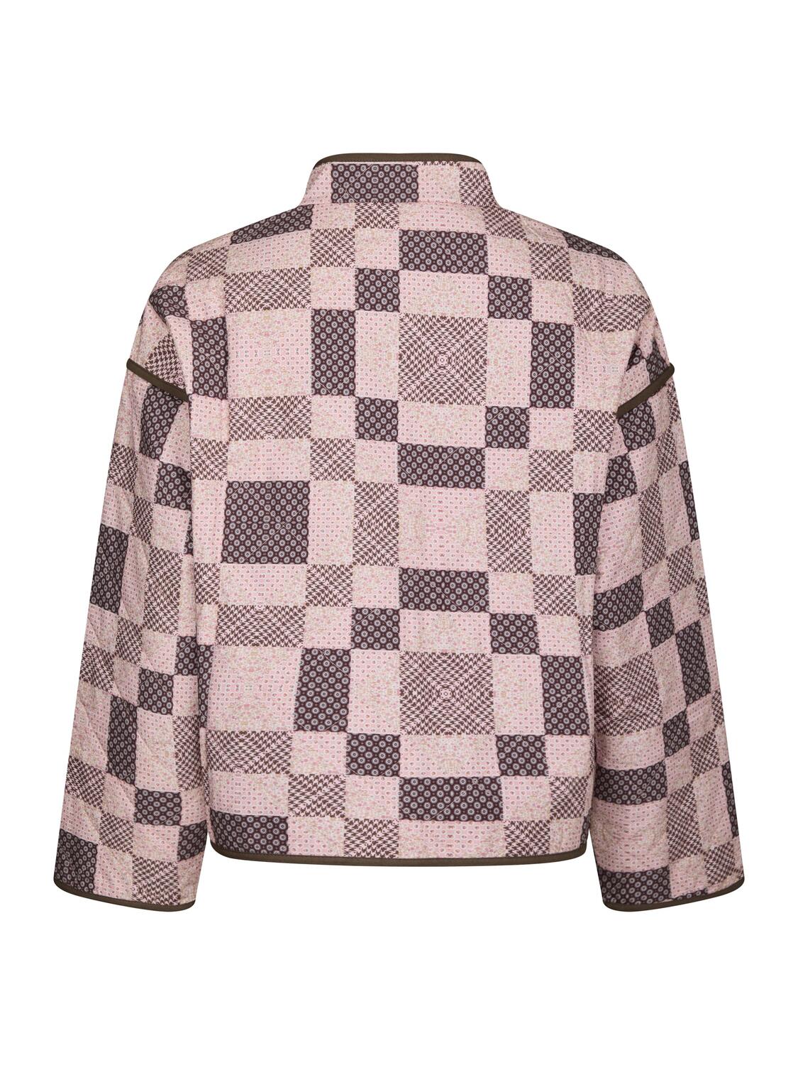 Calah Square Mix jakke - rosa