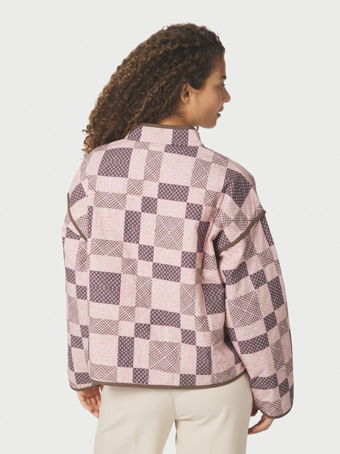 Calah Square Mix jakke - rosa