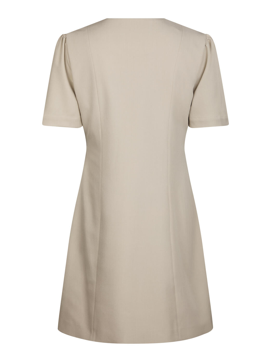 Sendita Eyelet kjole - Sand