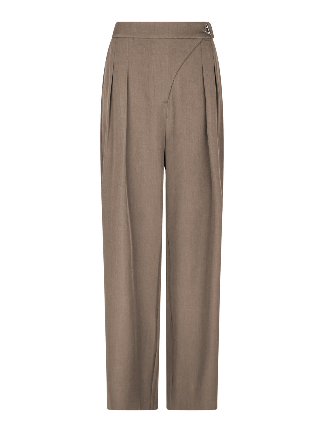 Nalka Eyelet bukser - Warm Grey