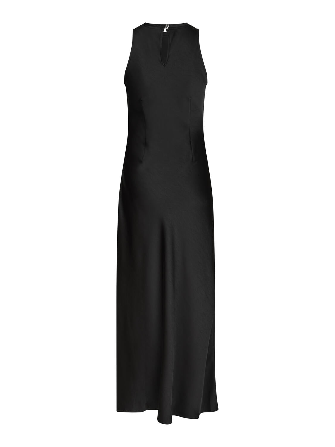 Celinie Heavy Sateen kjole - sort