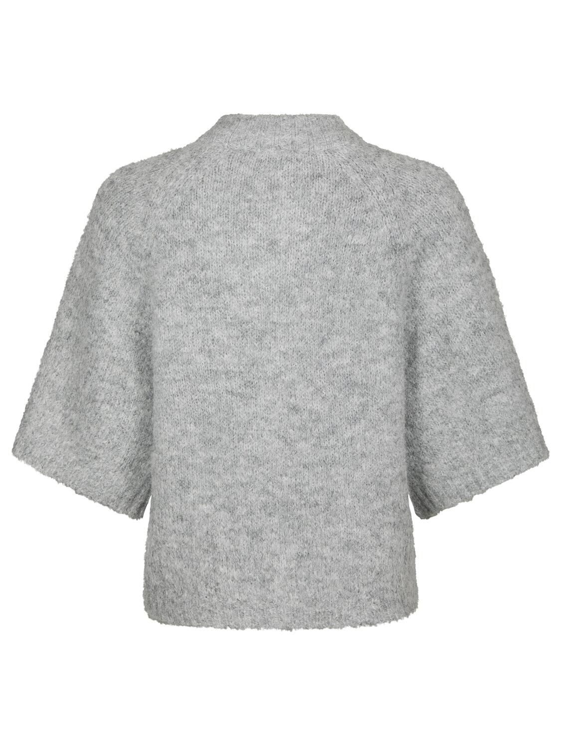 Benuta Fluffy cardigan - Grey Melange