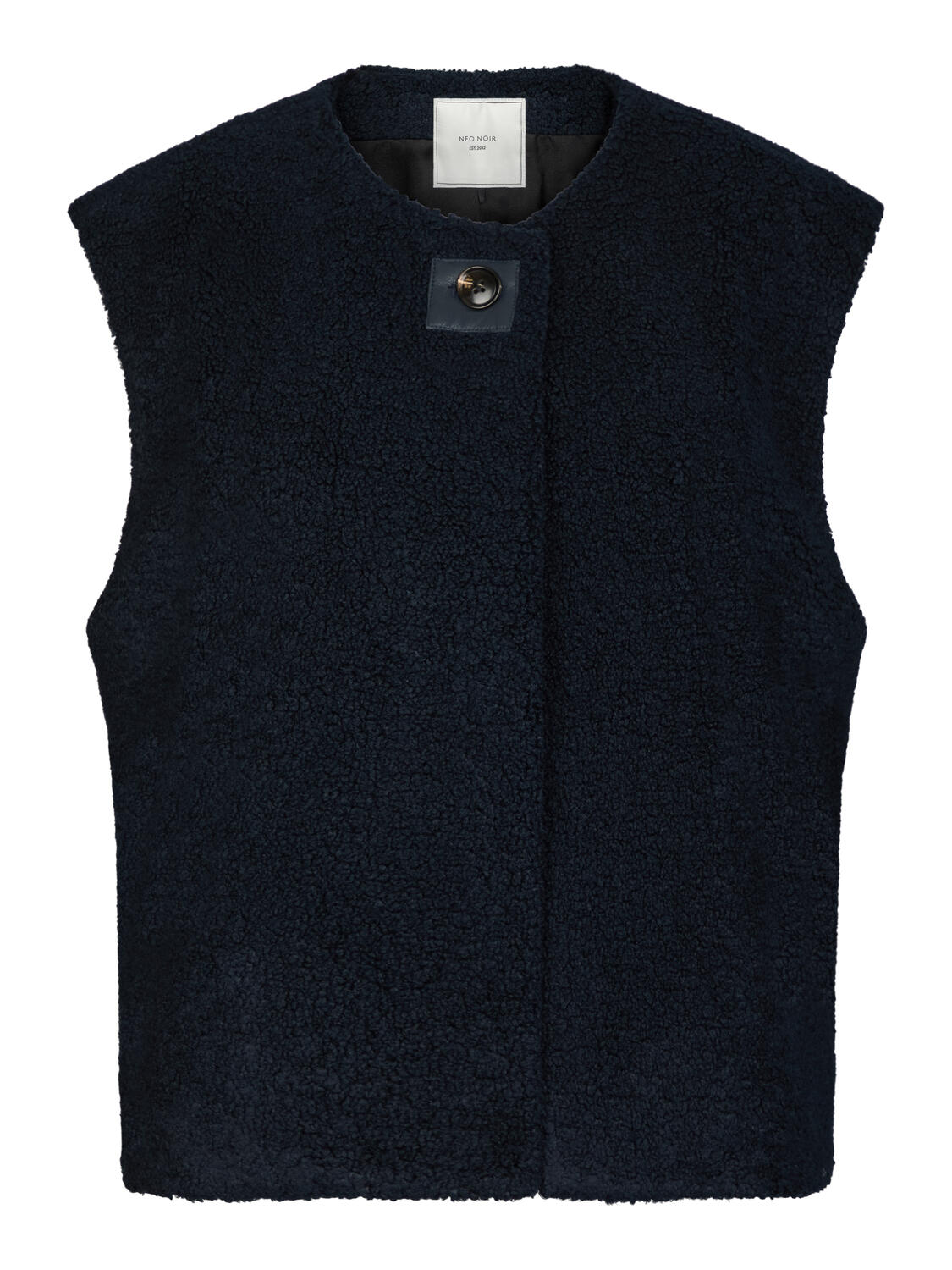 Anjanna Teddy vest - Navy