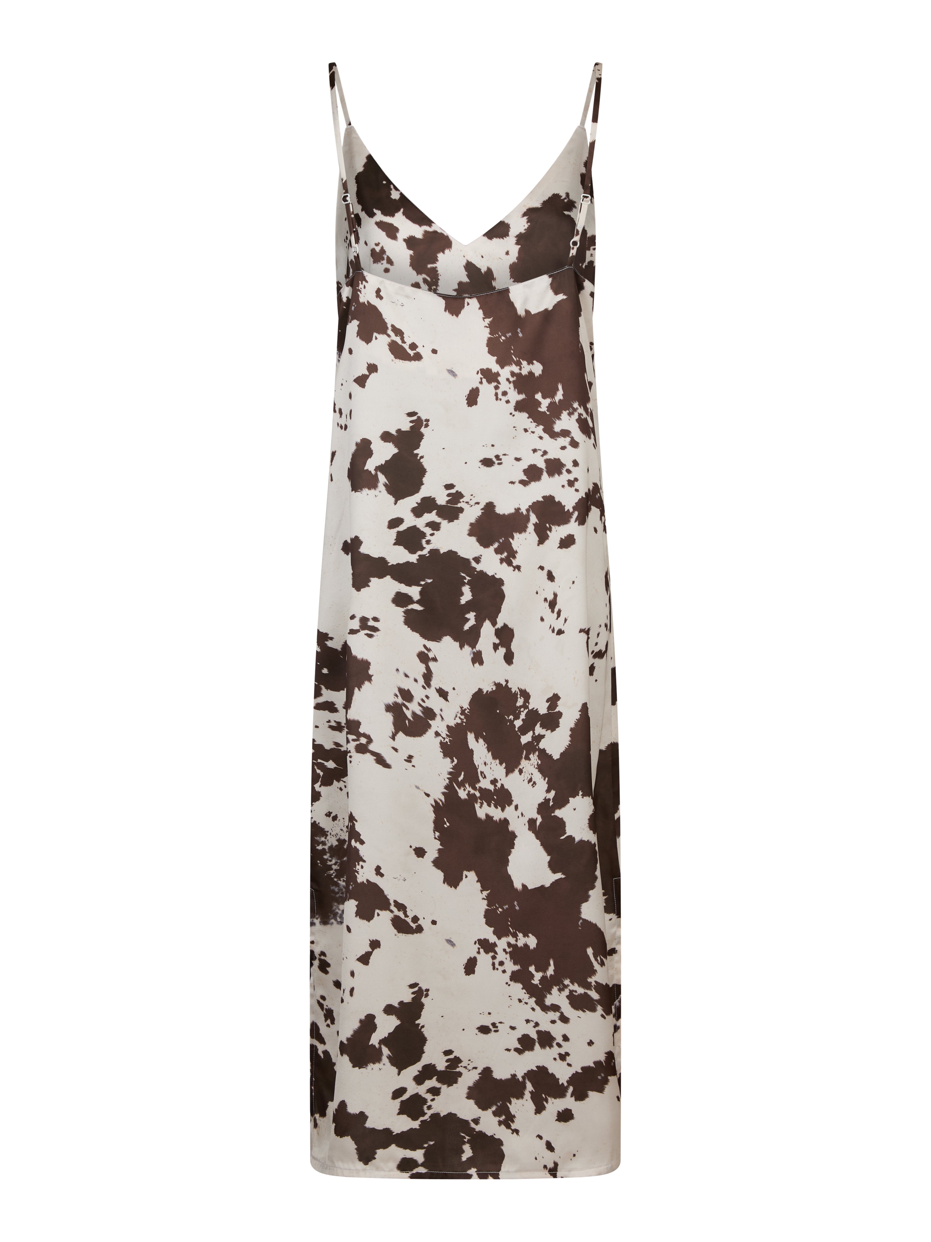 Kamran Cow Print kjole - brun
