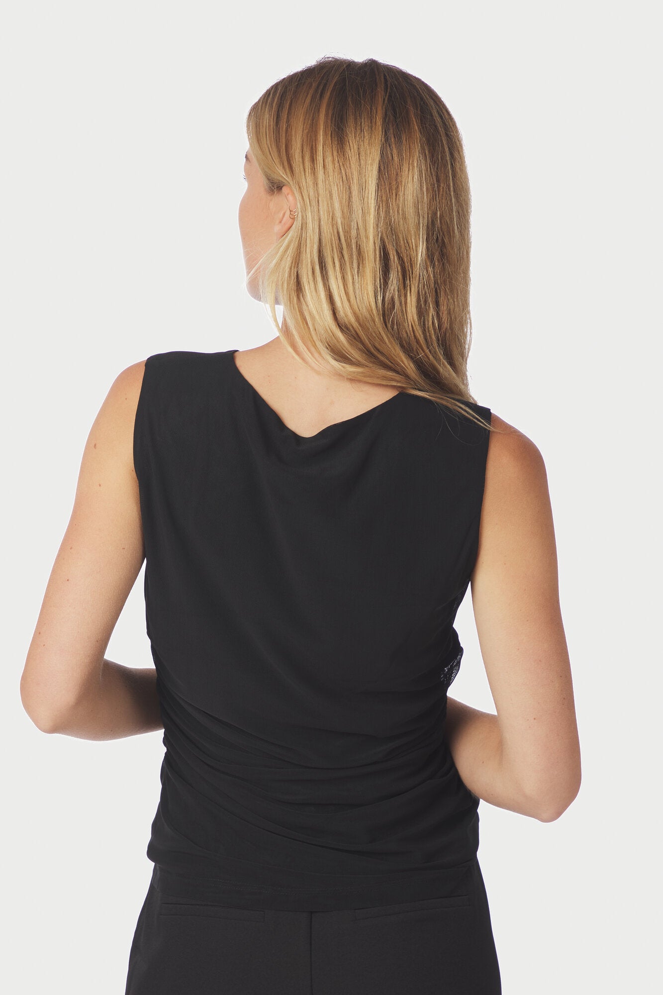 Liblana Mesh top - sort