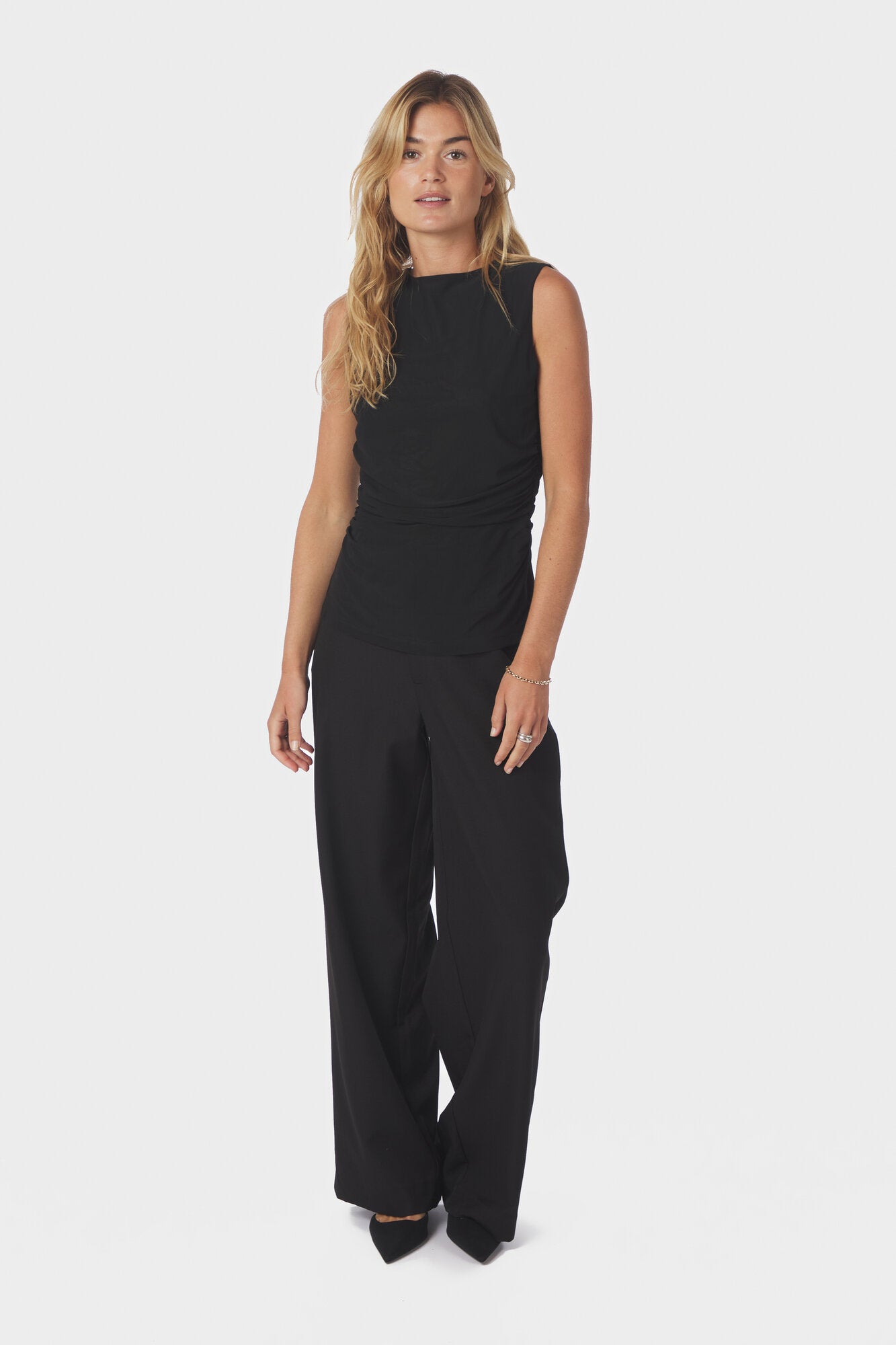 Liblana Mesh top - sort