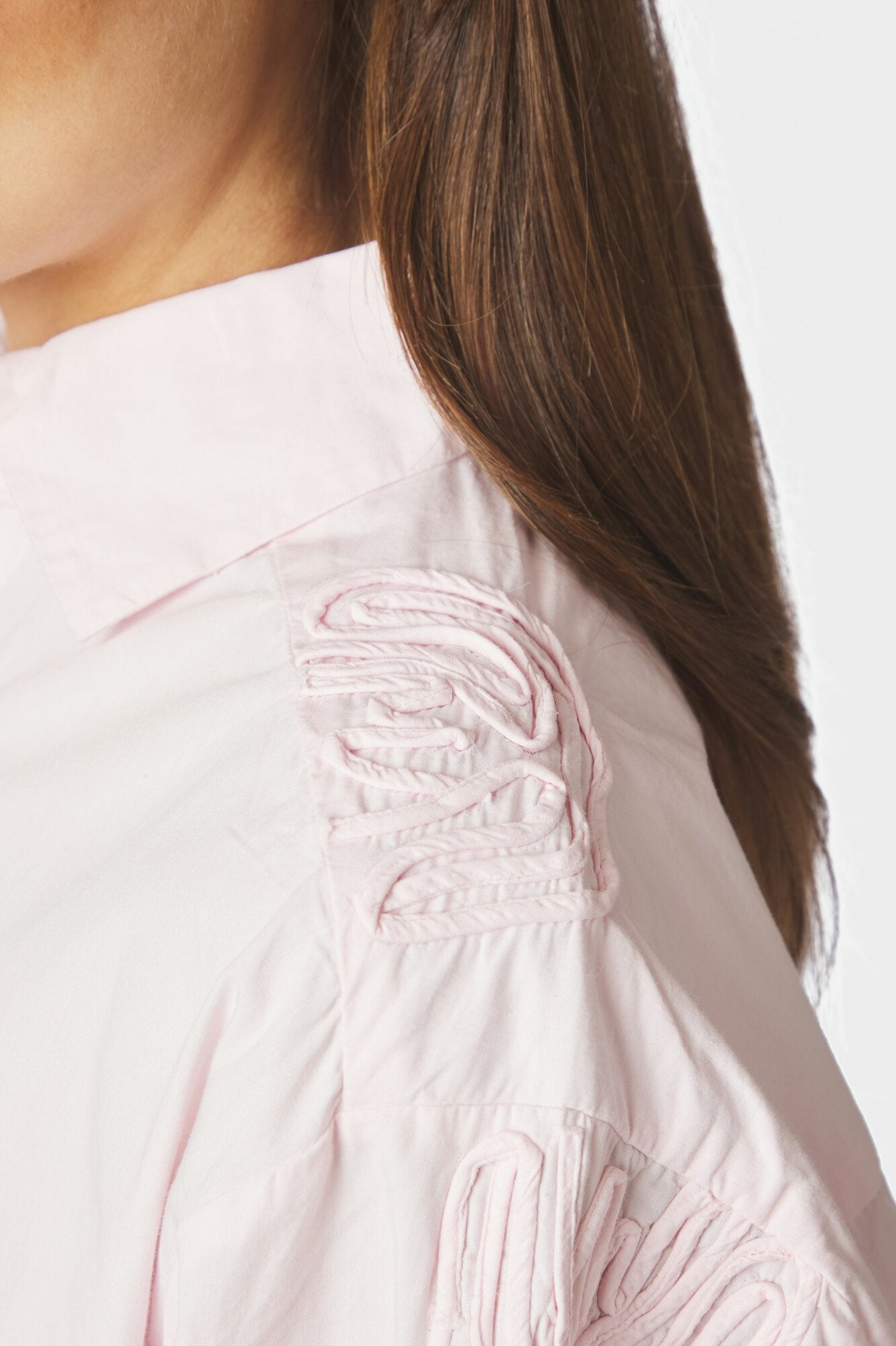 Dalma Dori Emb skjorte - Light Pink
