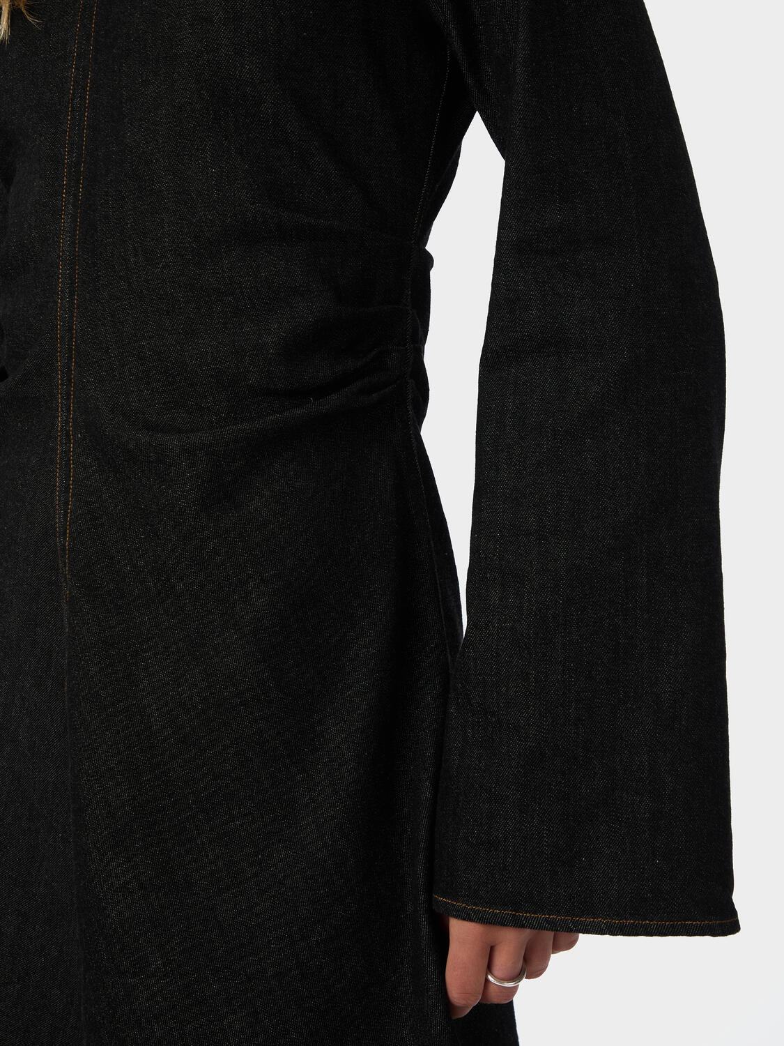 Jumari denimkjole - sort