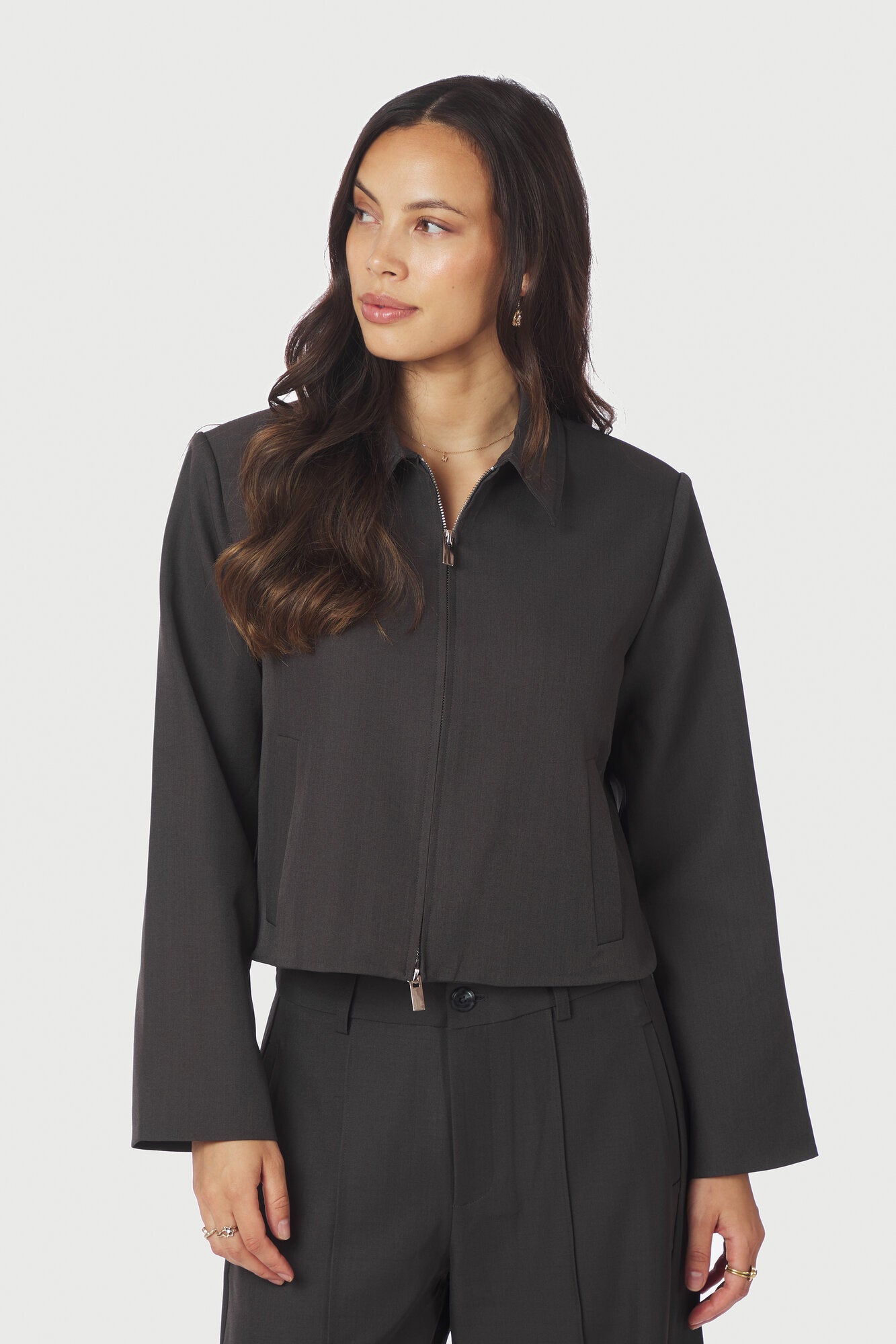 Vianney Structure jakke - mørkegrå