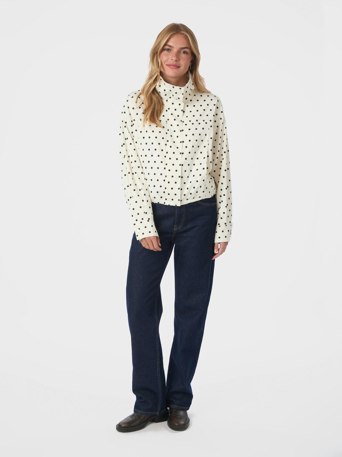 Callisa Dot jakke - hvid