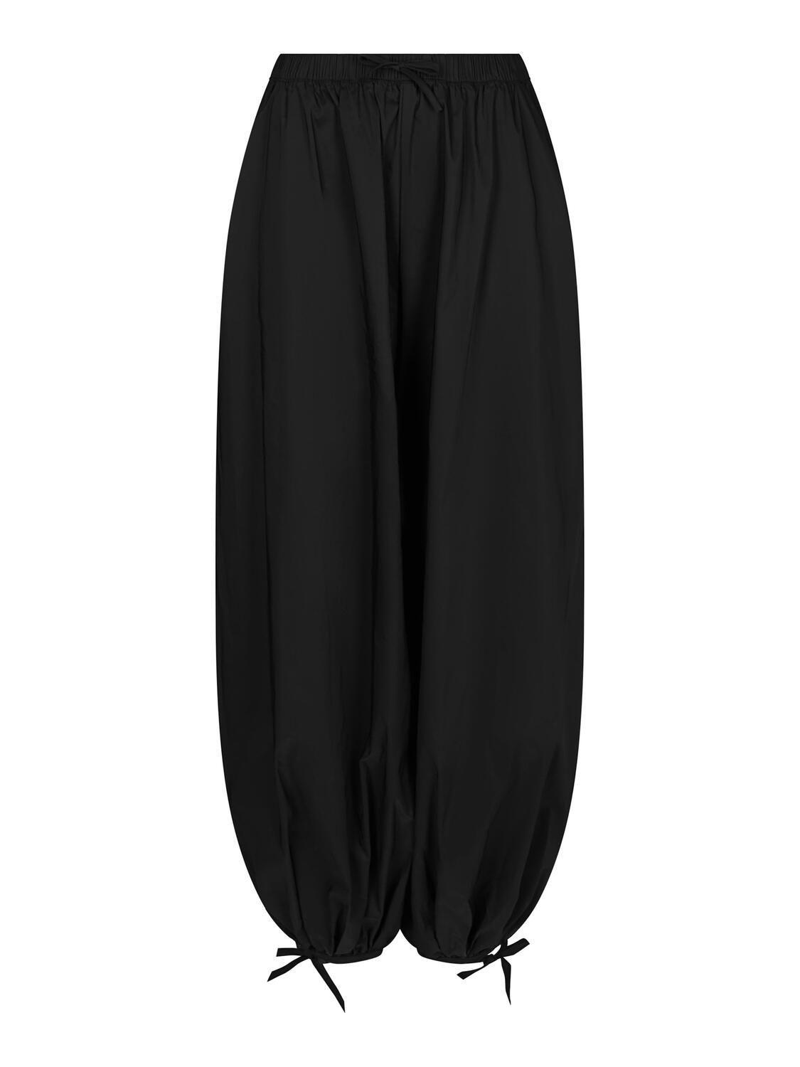 Roxane Balloon Poplin bukser - sort