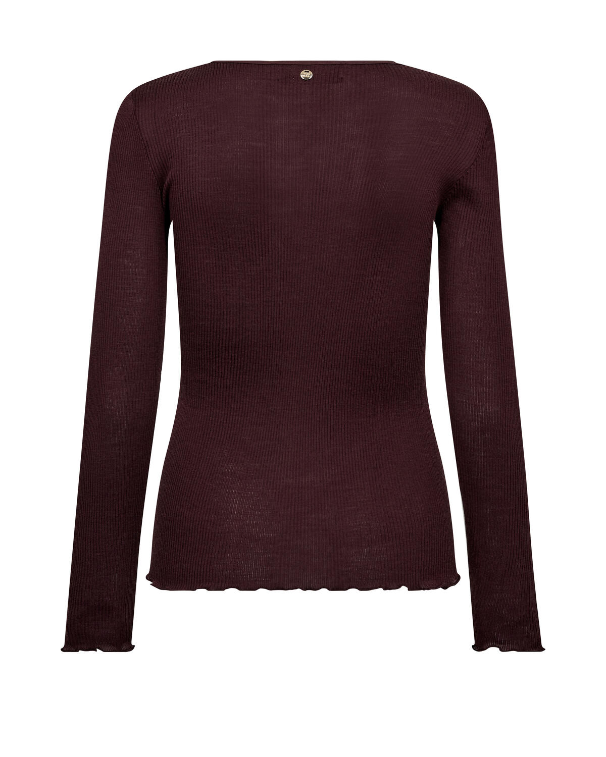 Elaine Seamless langærmet t-shirt - Fudge