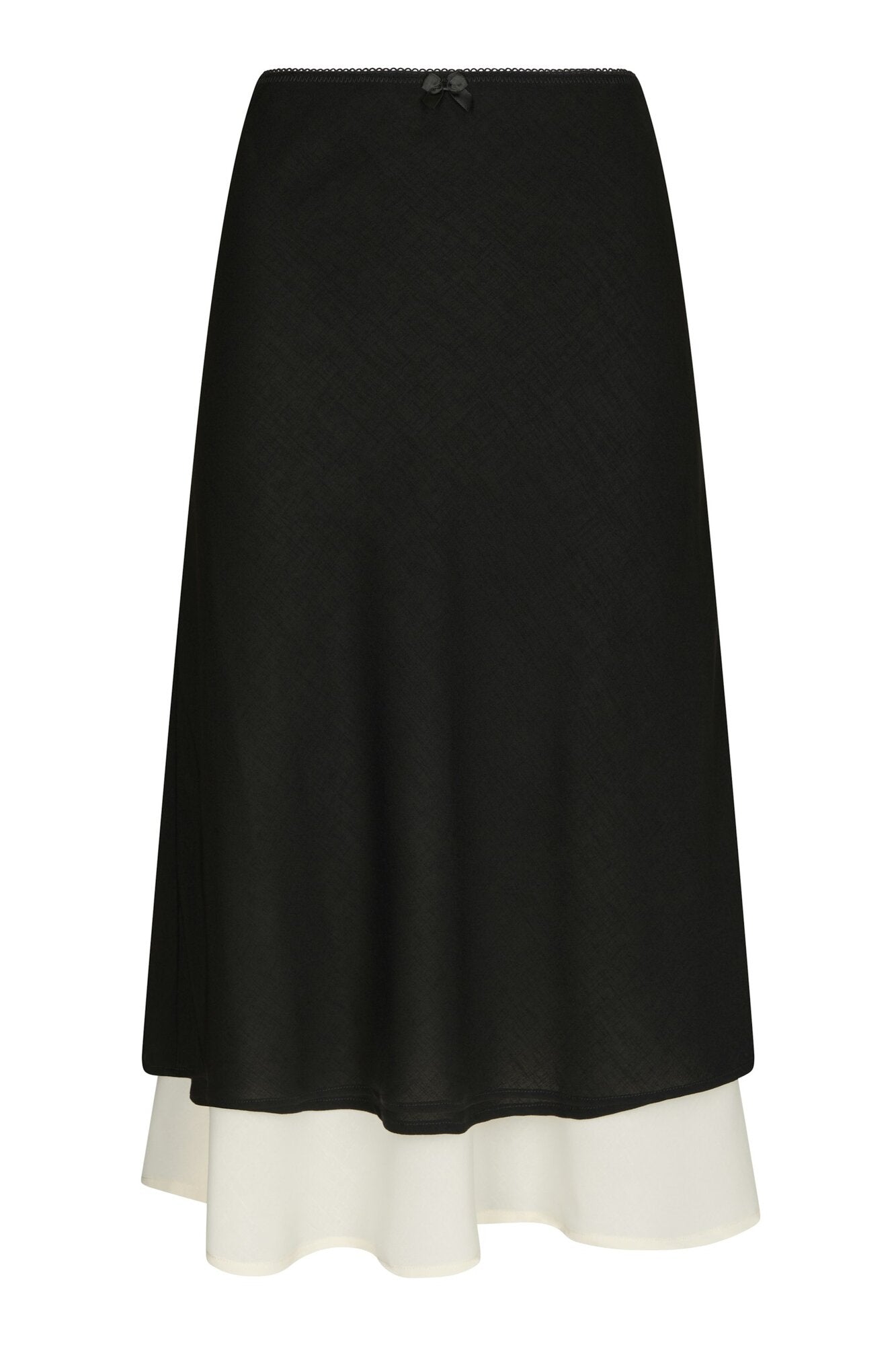 Elinor Chiffon nederdel - sort