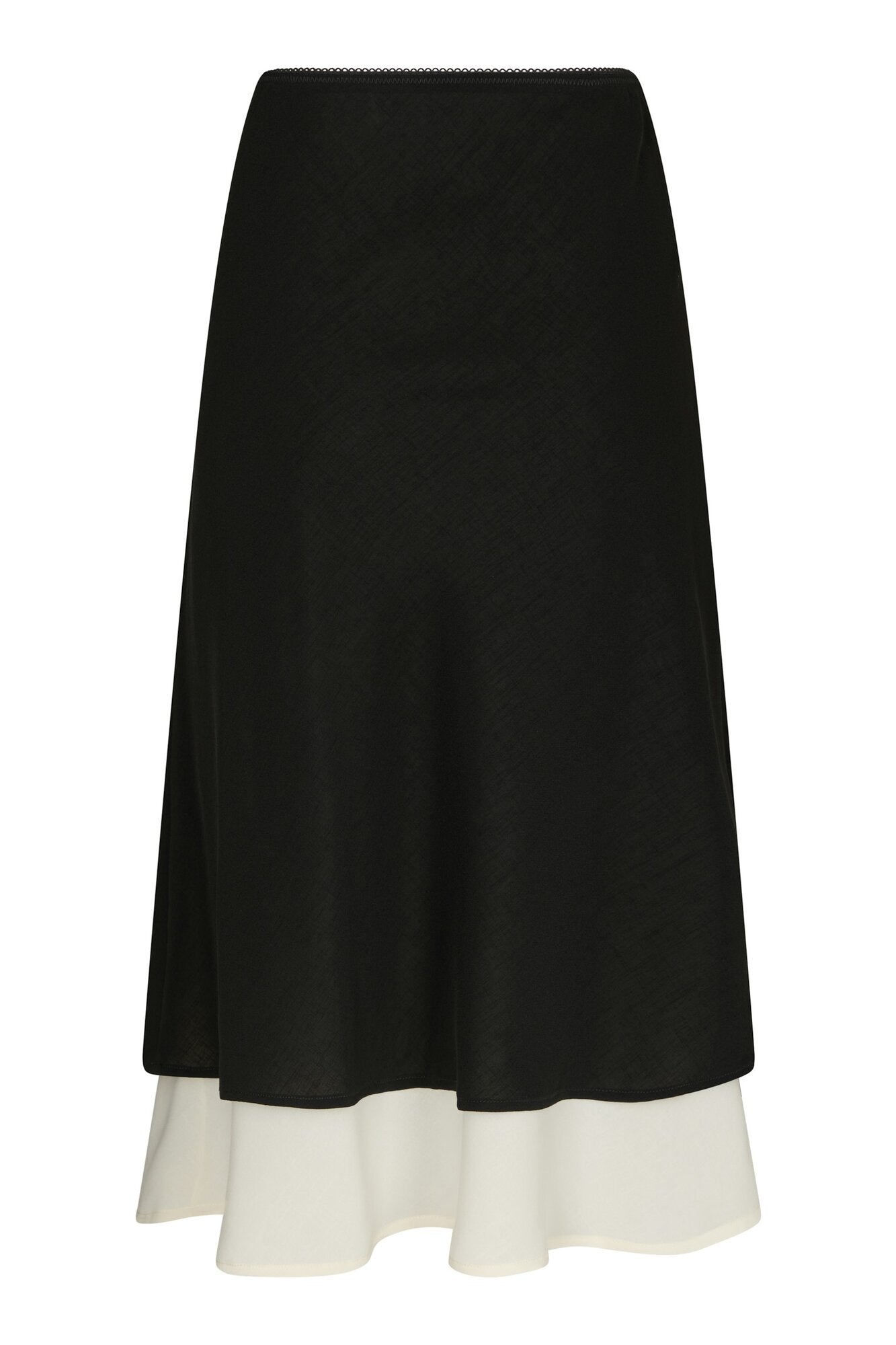 Elinor Chiffon nederdel - sort