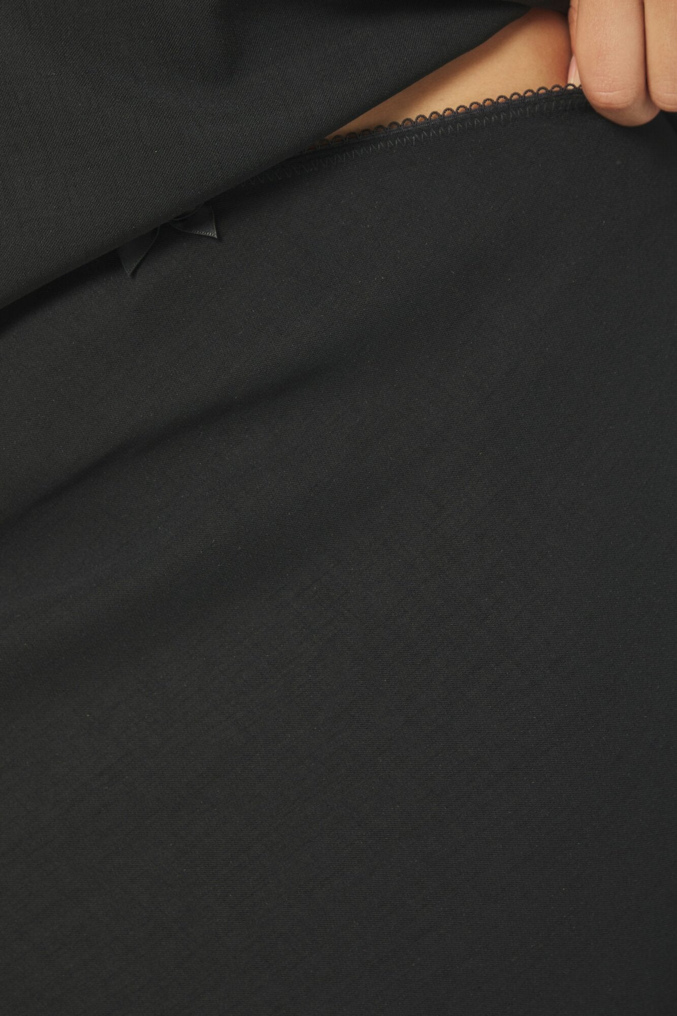 Elinor Chiffon nederdel - sort