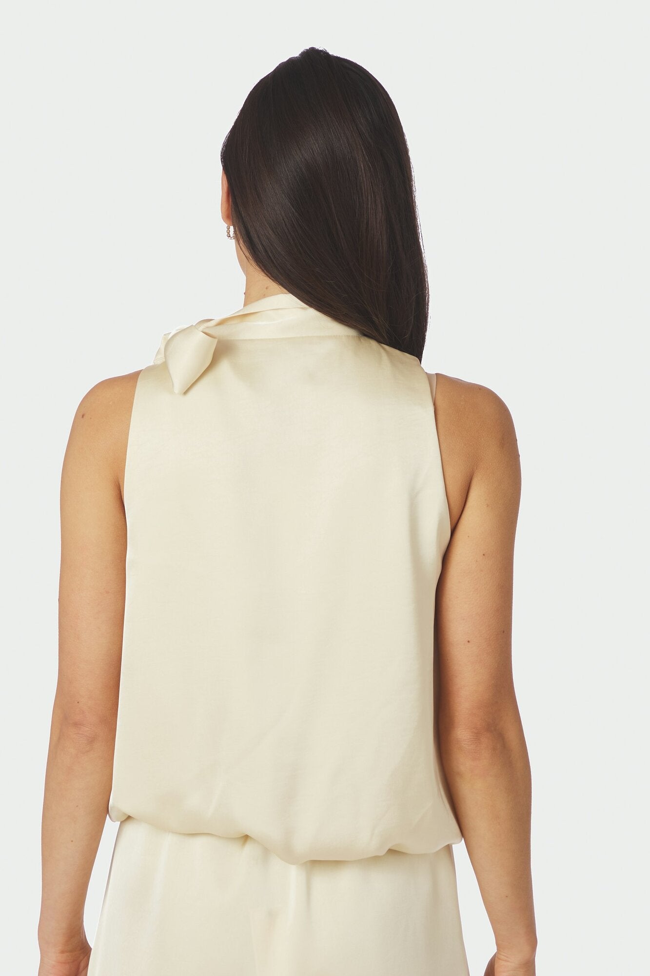 Veda Heavy Sateen top - lysegul