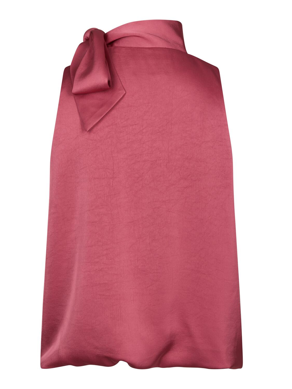Veda Heavy Sateen top - Cherry Pink