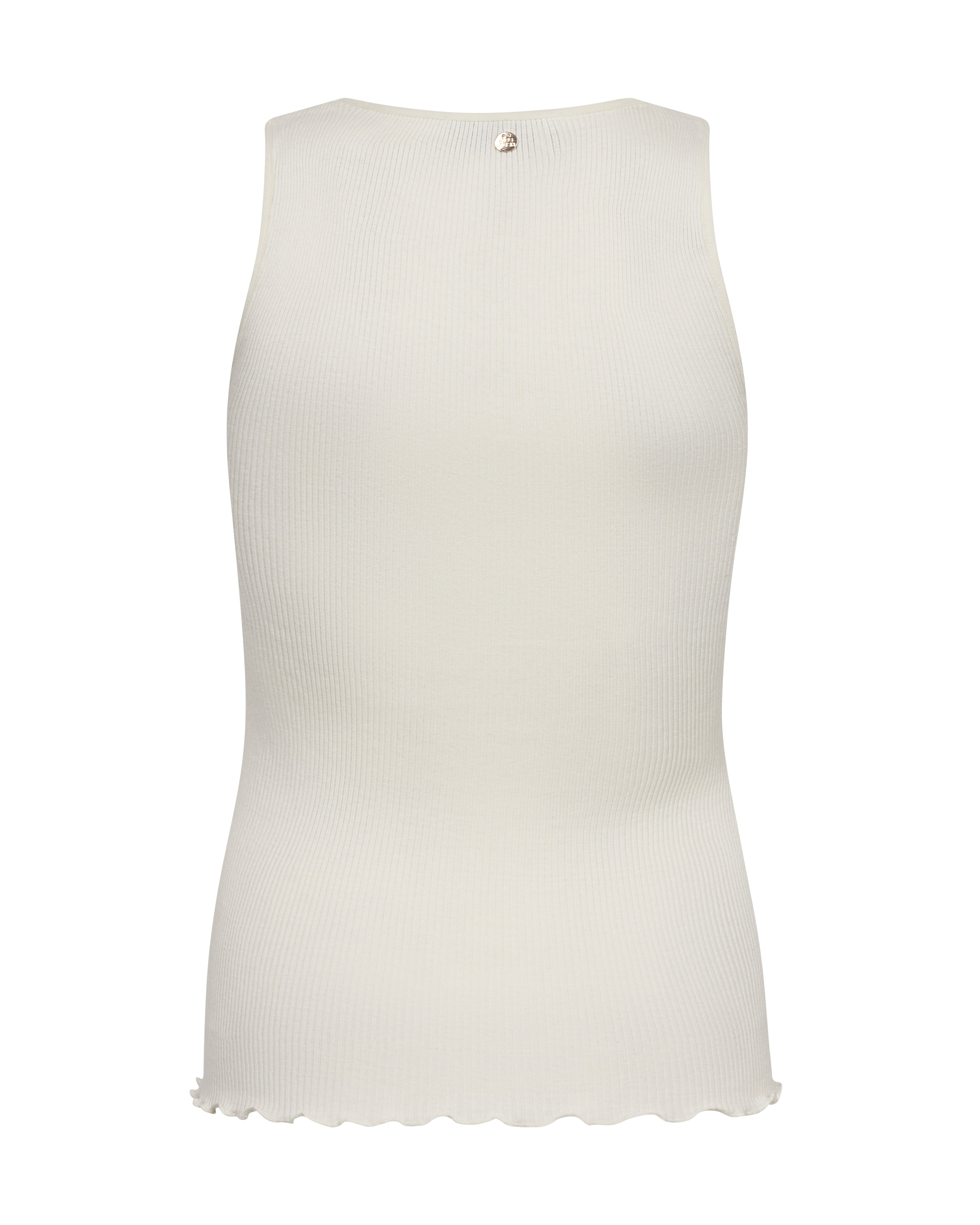 Elaine Seamless Silk tanktop - hvid