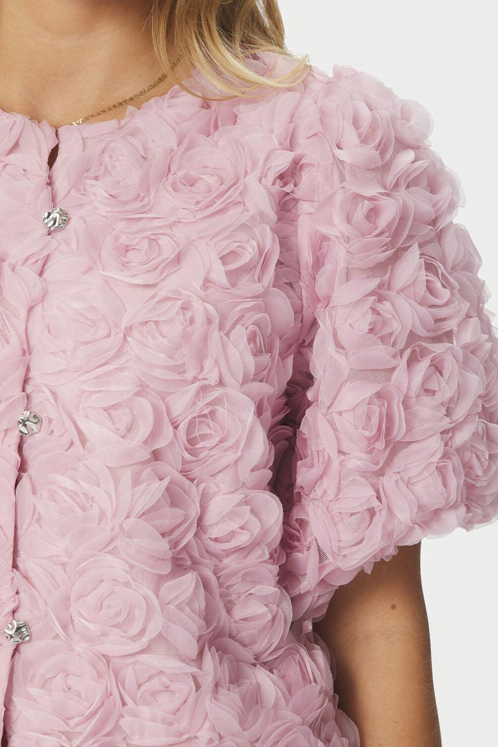 Aisa Flower bluse - rosa