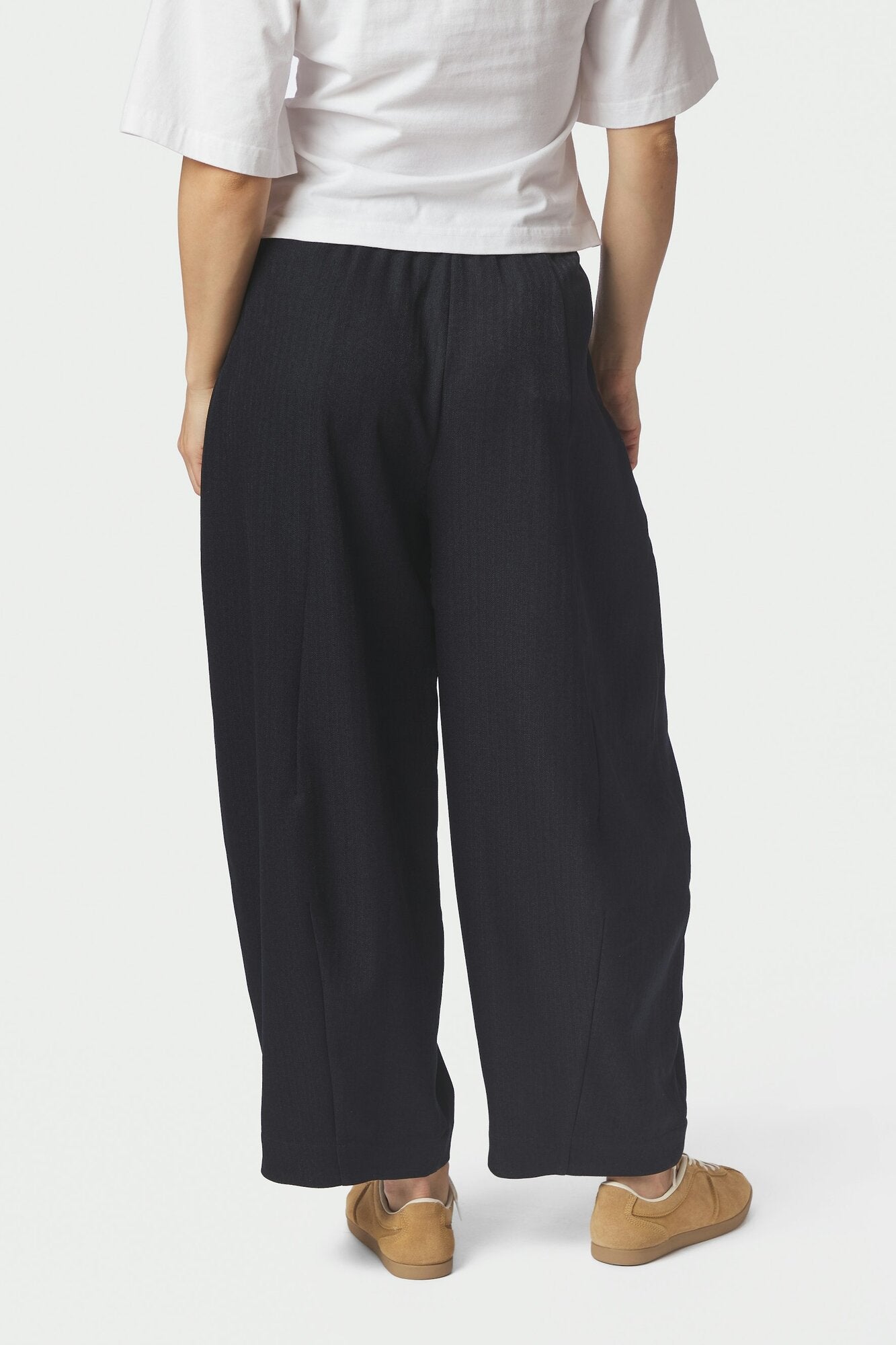 Eveline Pinstripe bukser - Navy