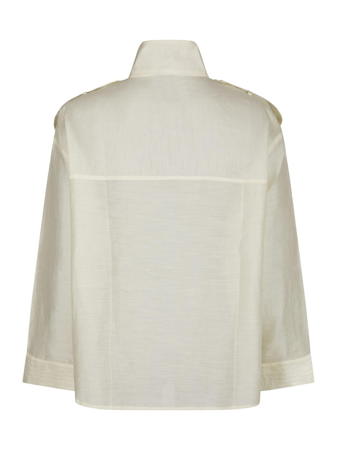 Tracey Solid skjorte – Creme