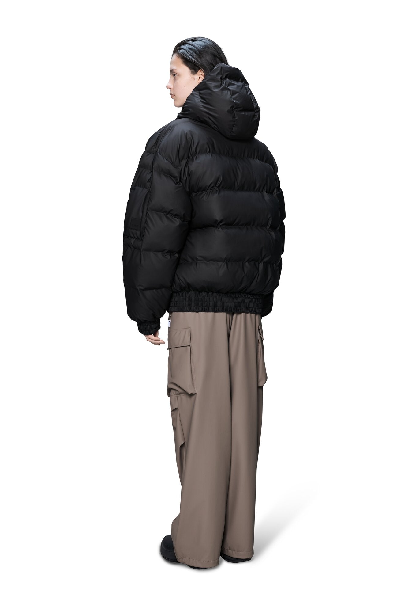 Alta Bomber W3T3 dunjakke - sort