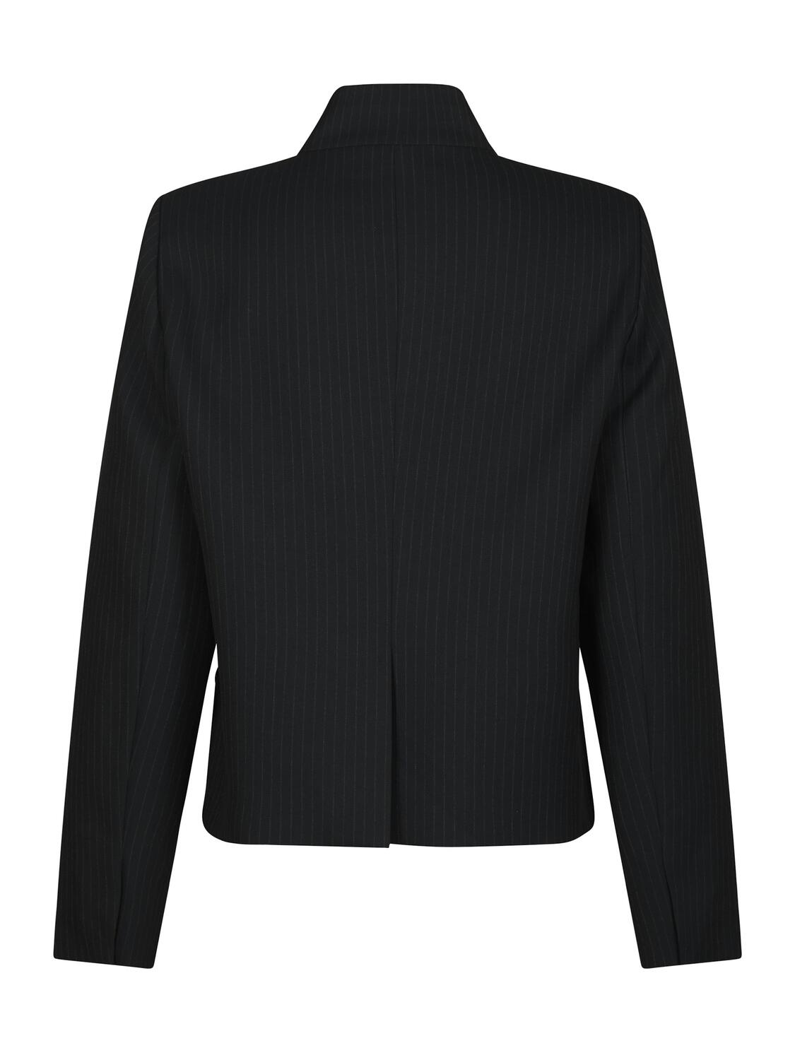 Tiria Slim Pinstripe blazer - Dark Navy